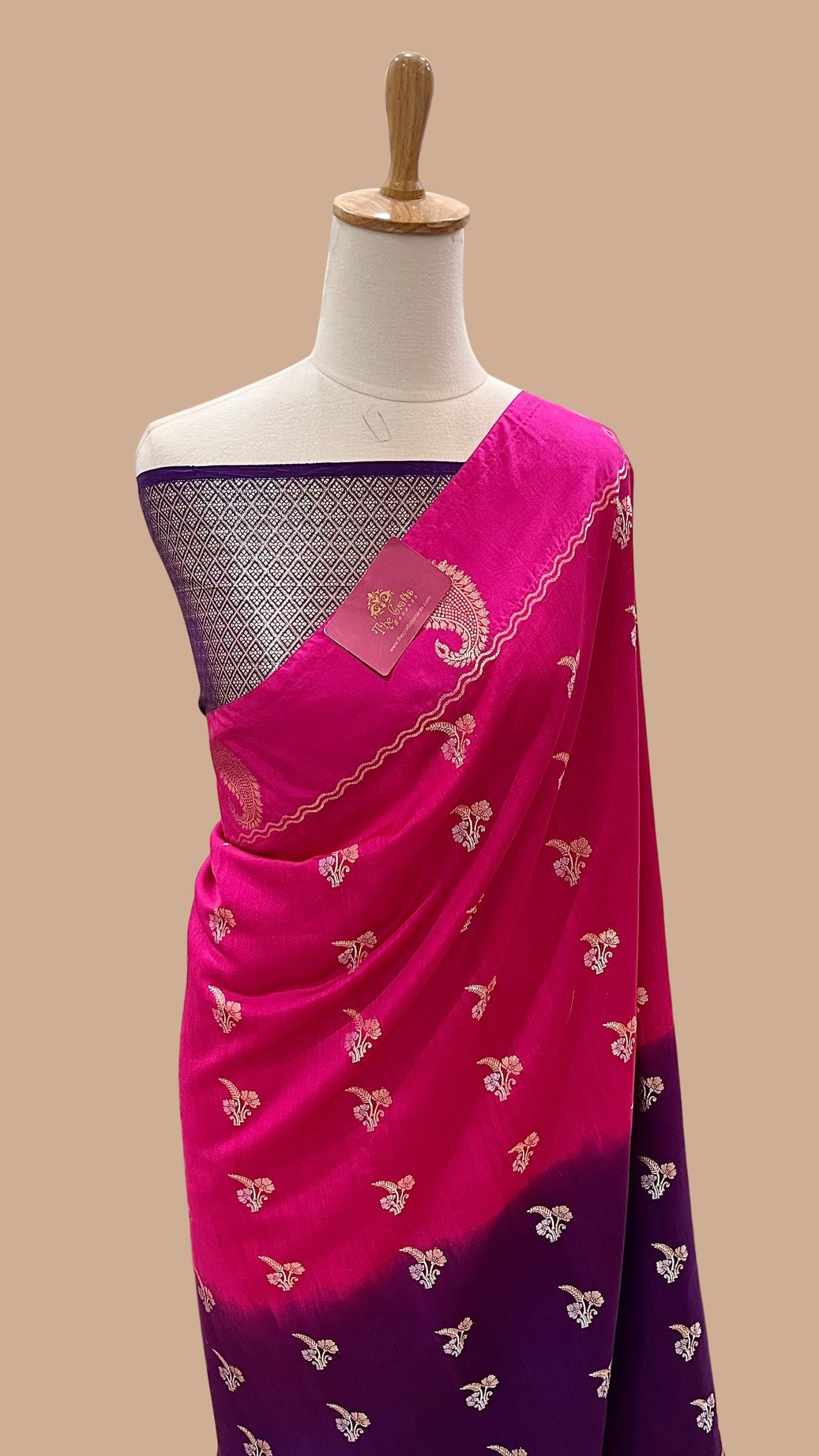 Pure Chiniya Silk Banarasi Saree
