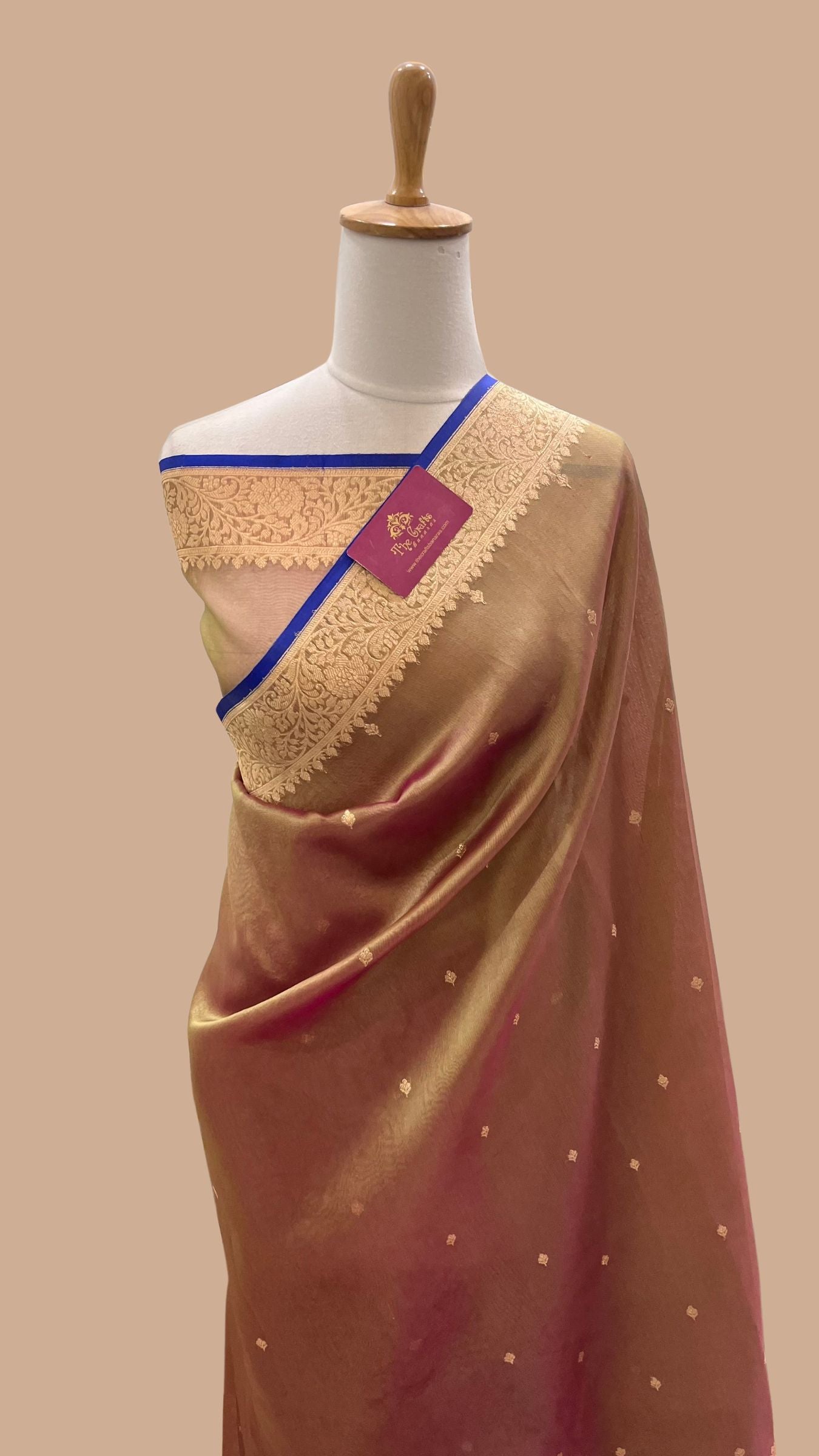 Pure Kora Silk Handloom Banarasi Saree