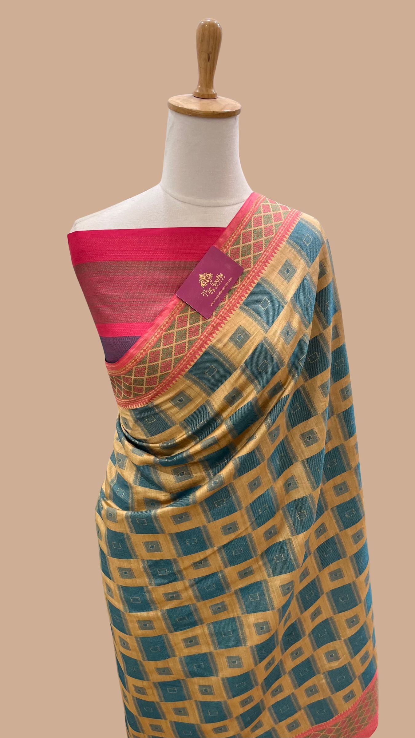 Pure Chiniya Silk Banarasi Saree