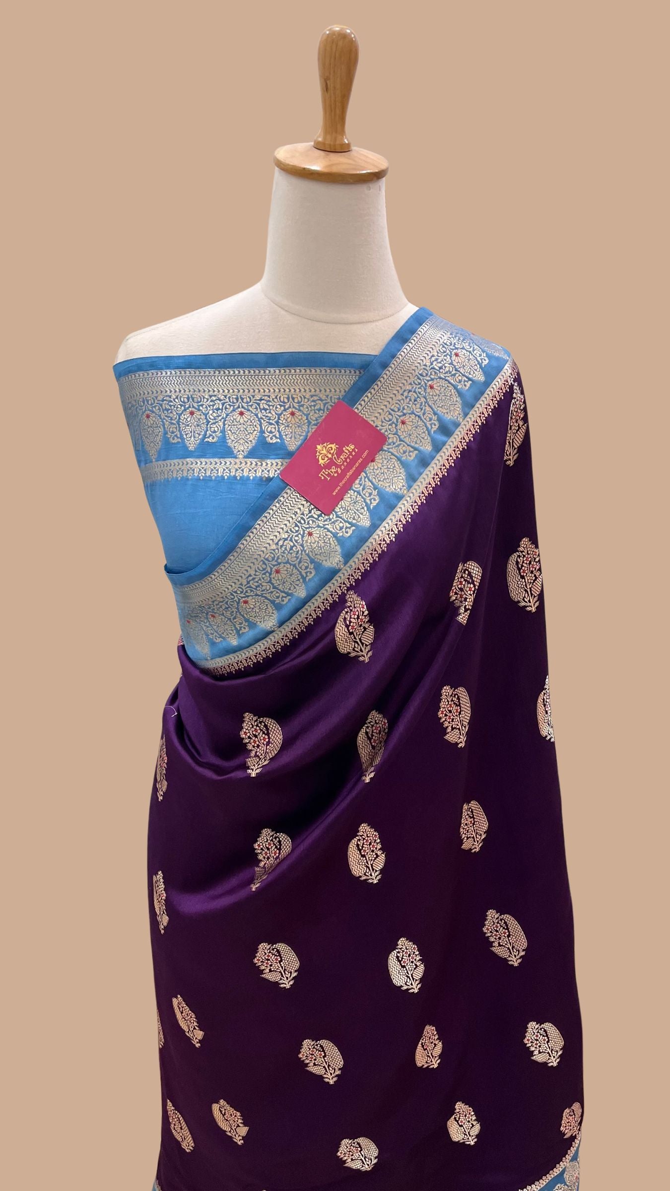 Pure Mango Silk Banarasi Saree