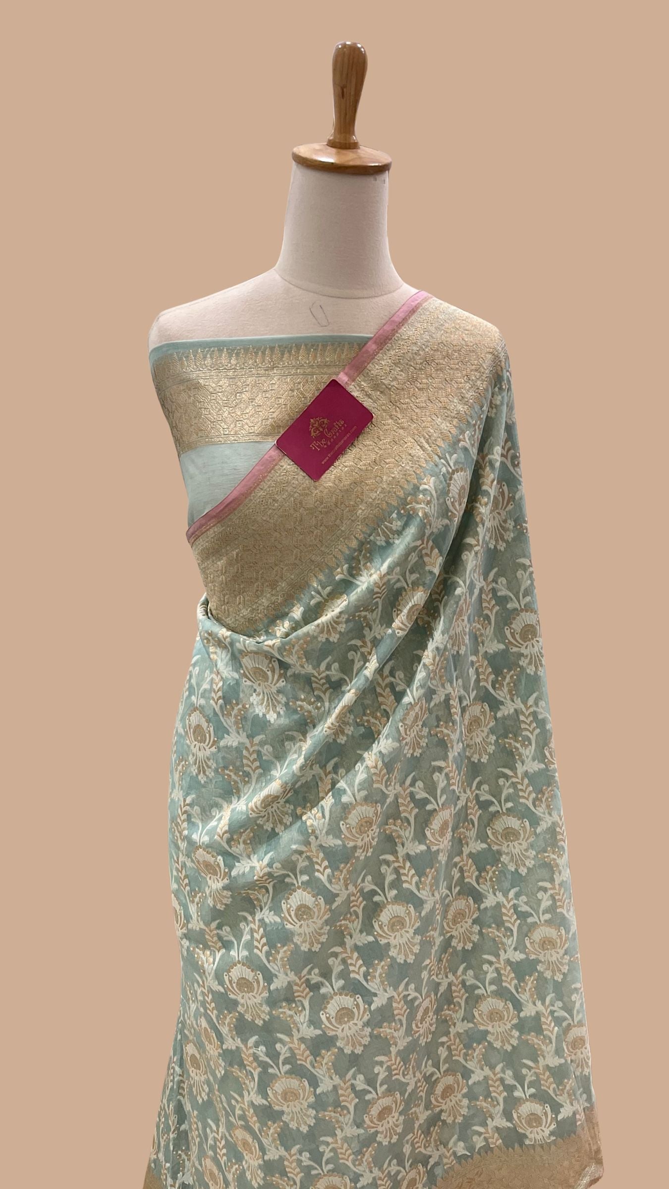 Pure Cotton Patola Banarasi Handloom Saree