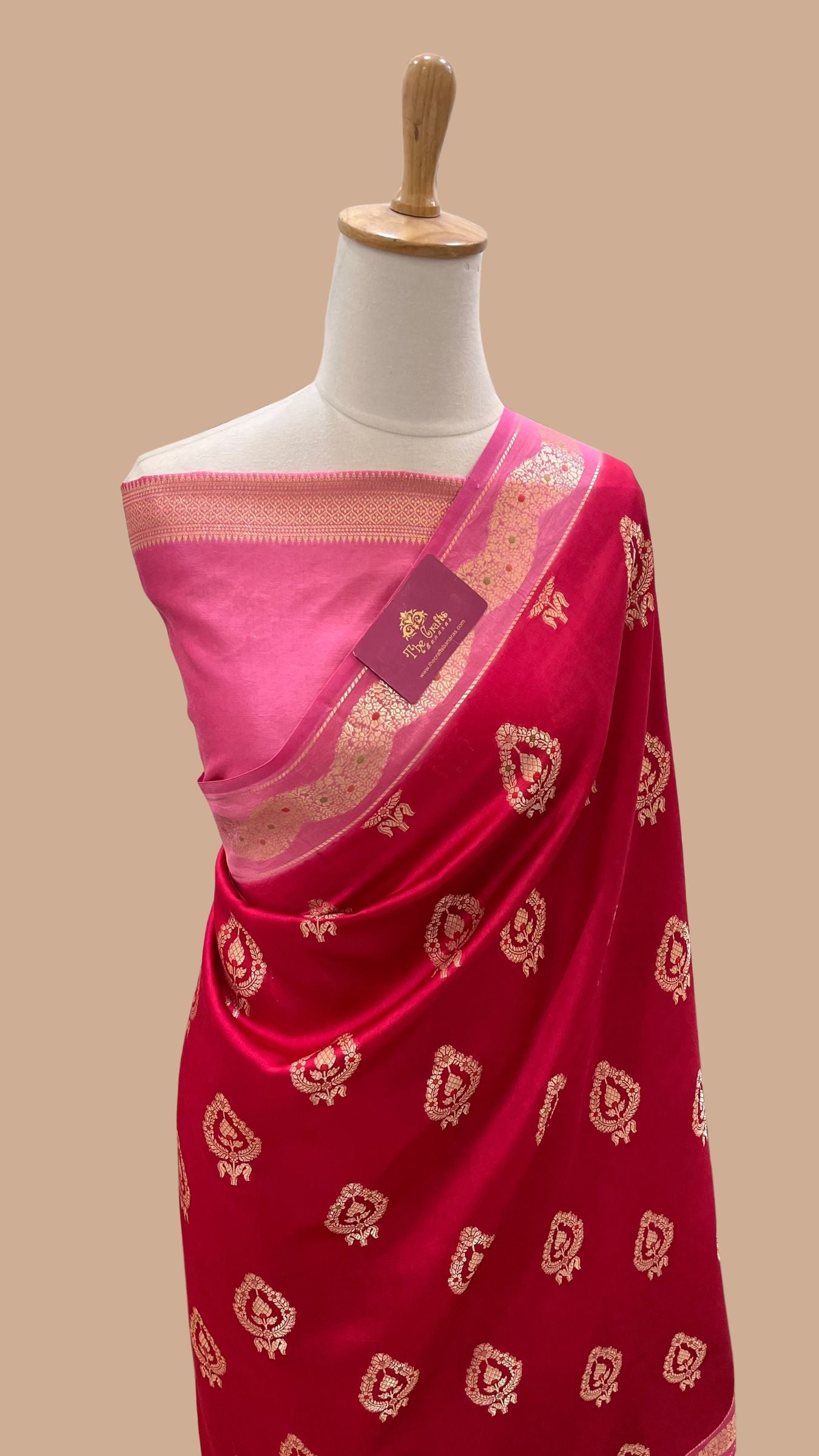 Pure Mango Silk Banarasi Saree
