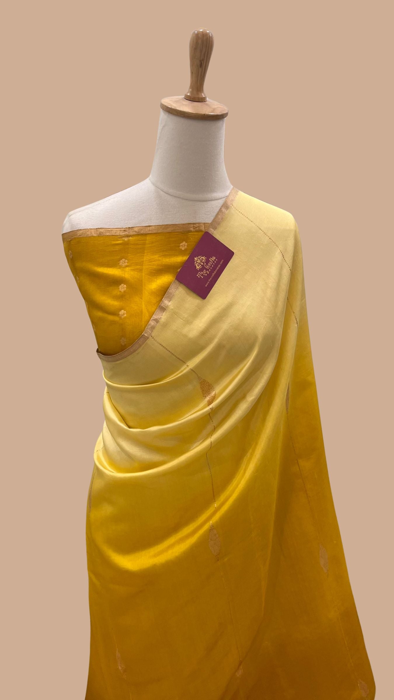 Pure Mango Silk Handloom Banarasi Saree