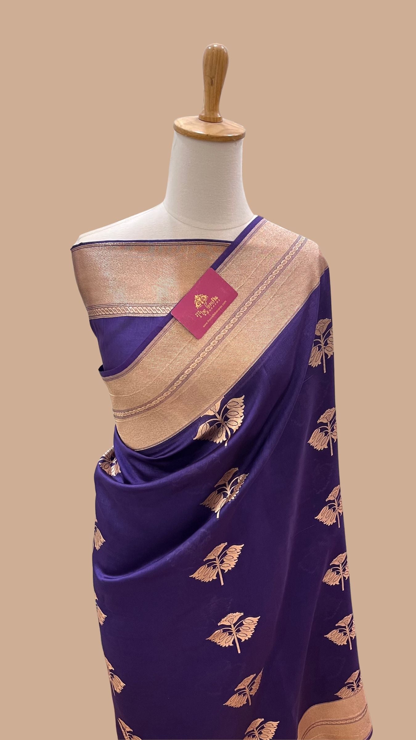 Pure Mango Silk Banarasi Saree
