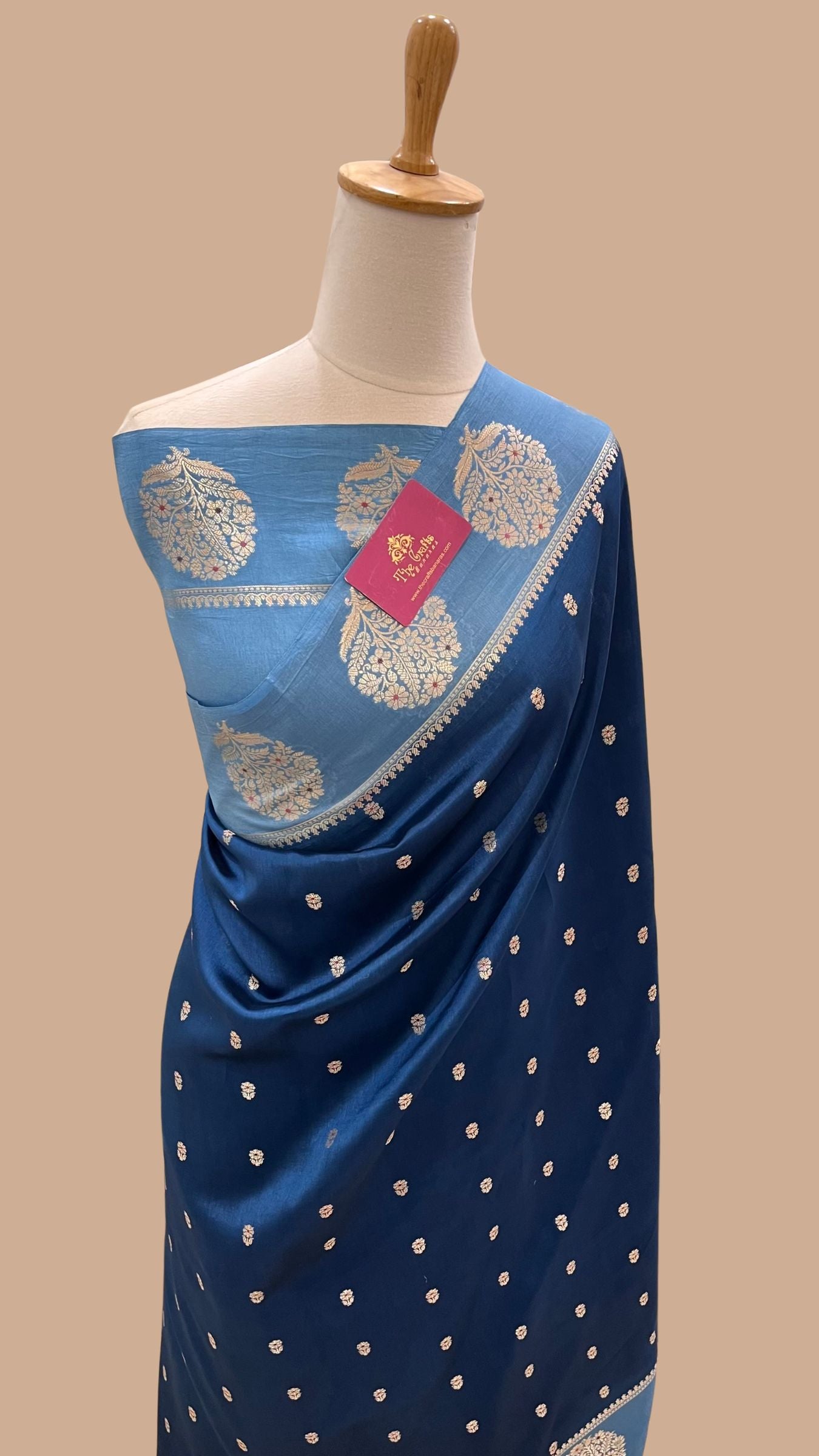 Pure Mango Silk Banarasi Saree