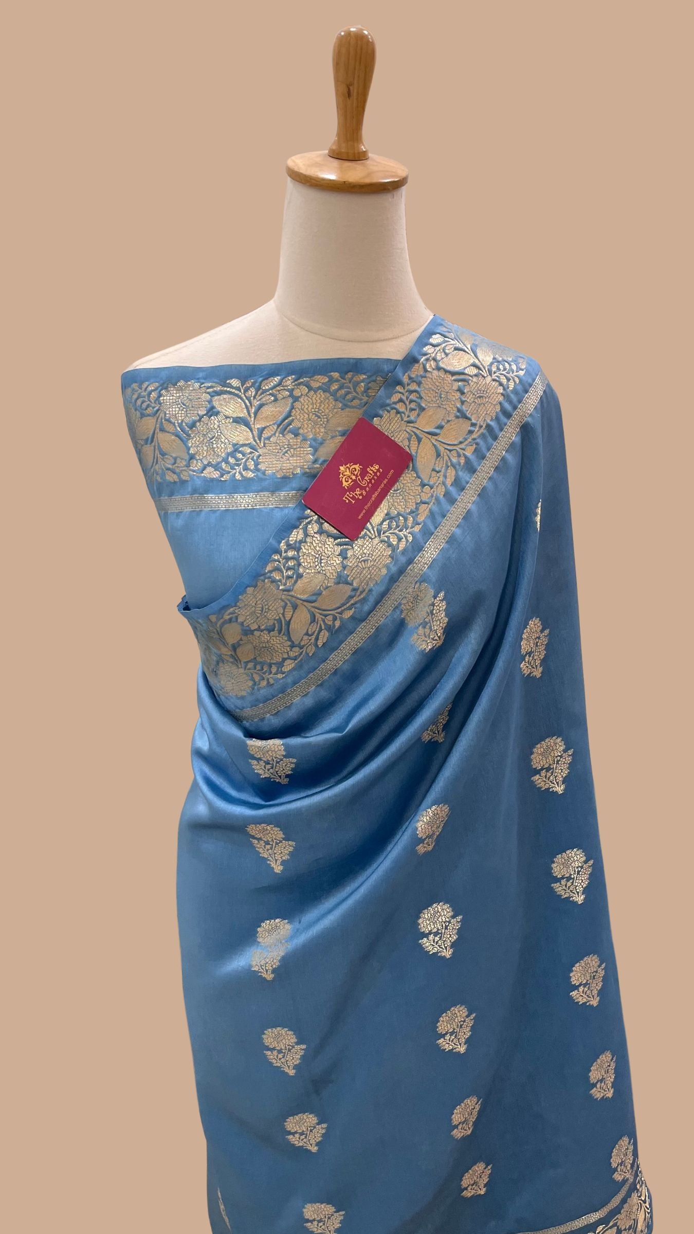 Pure Mango Silk Banarasi Saree