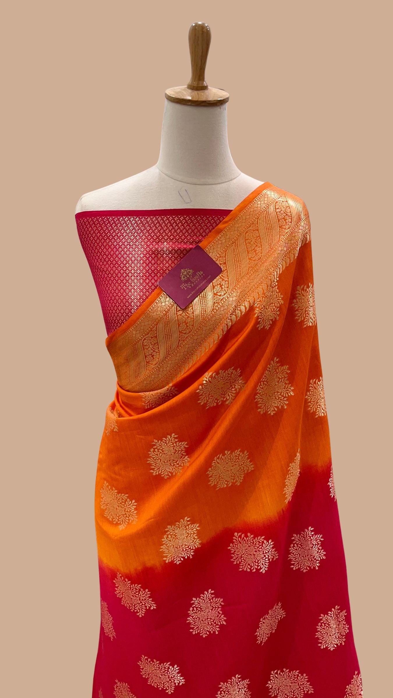 Pure Chiniya Silk Banarasi Saree