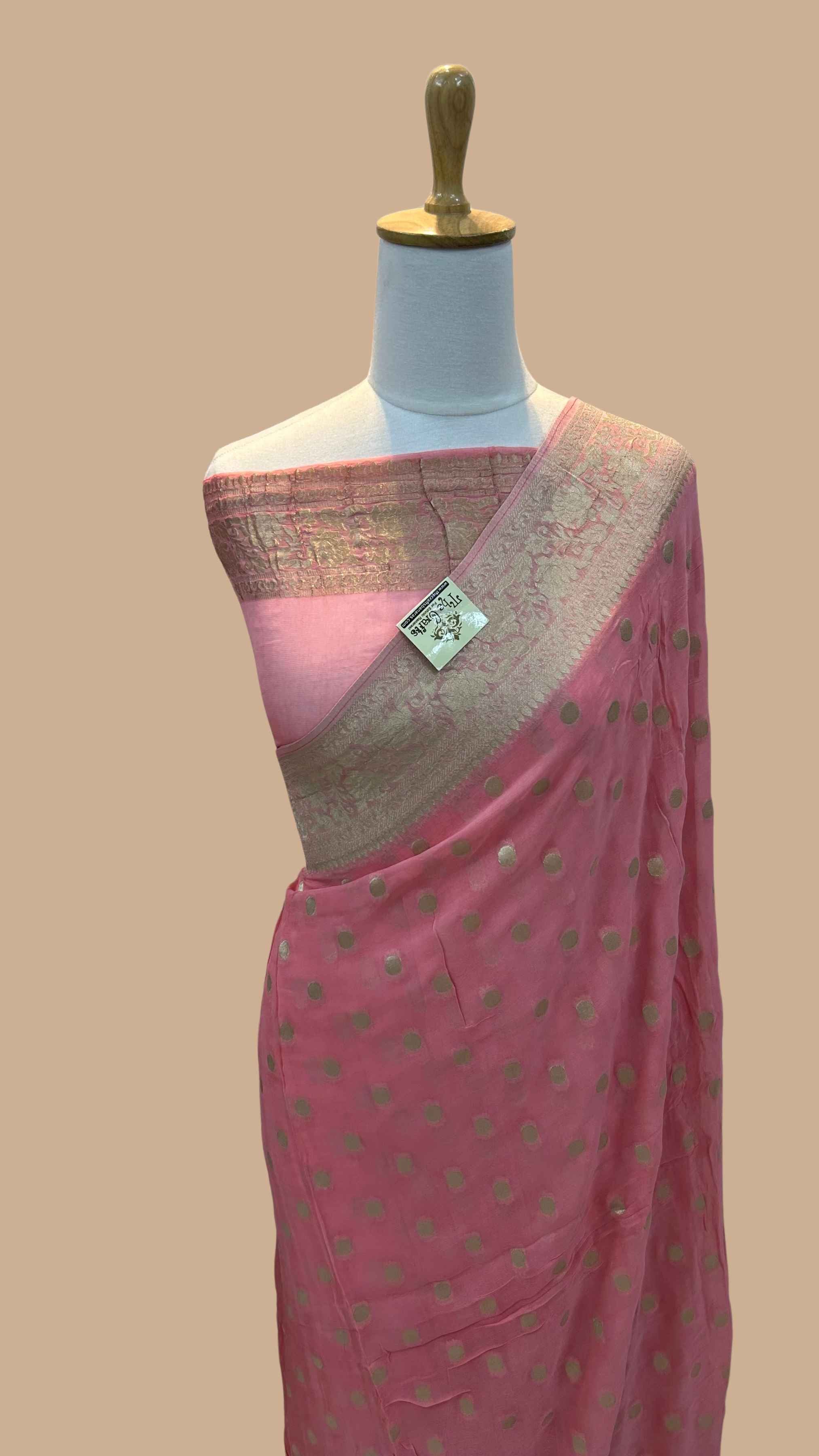 Pure Viscose Georgette Banarasi Saree