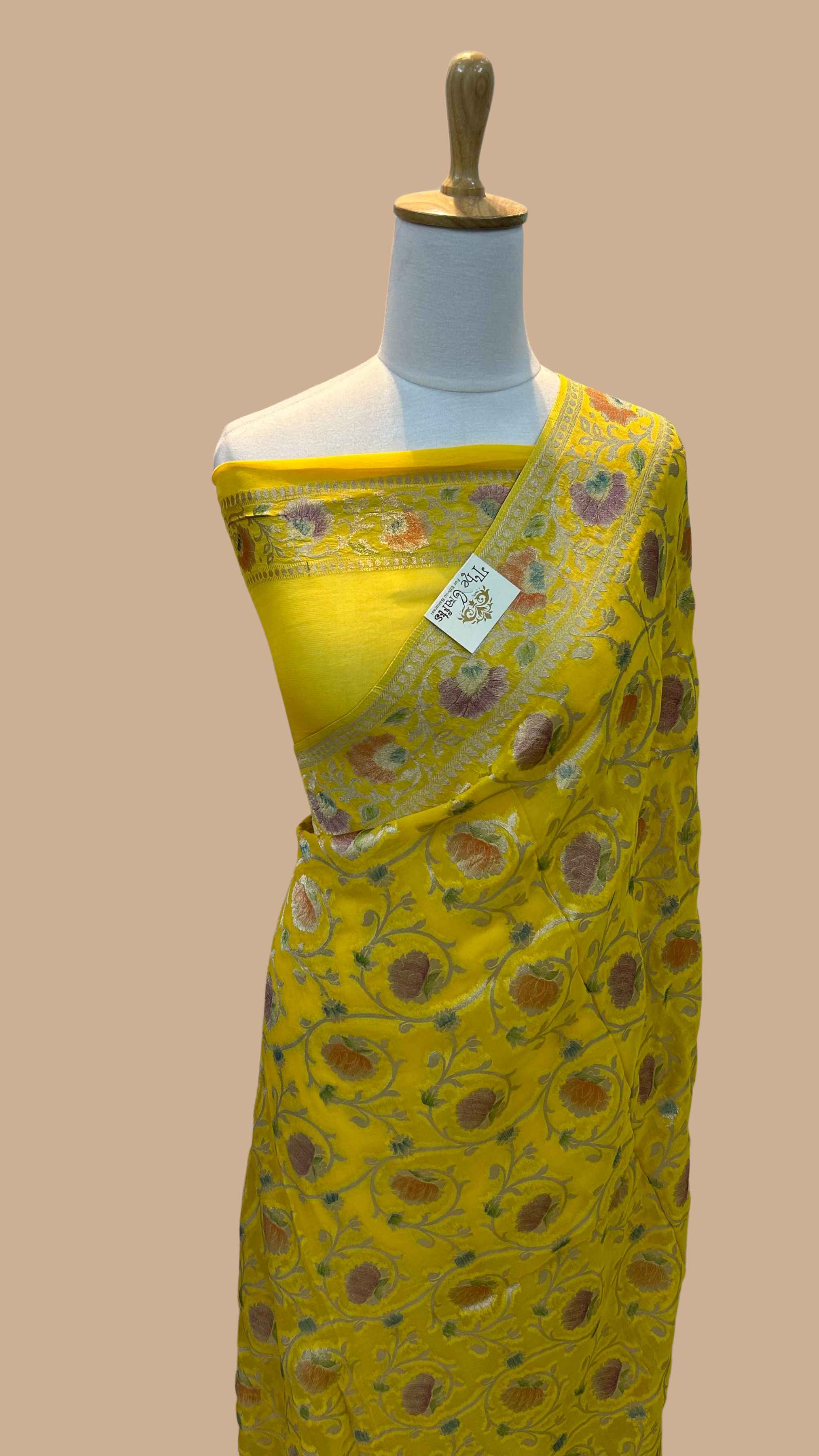 Pure Viscose Georgette Banarasi Saree