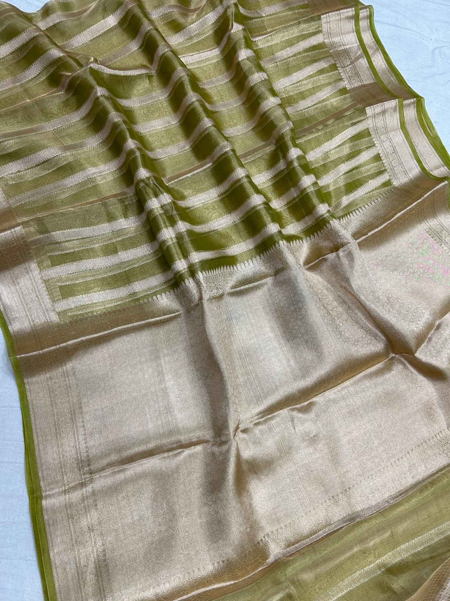 Pure Kora Tissue Silk Banarasi Saree