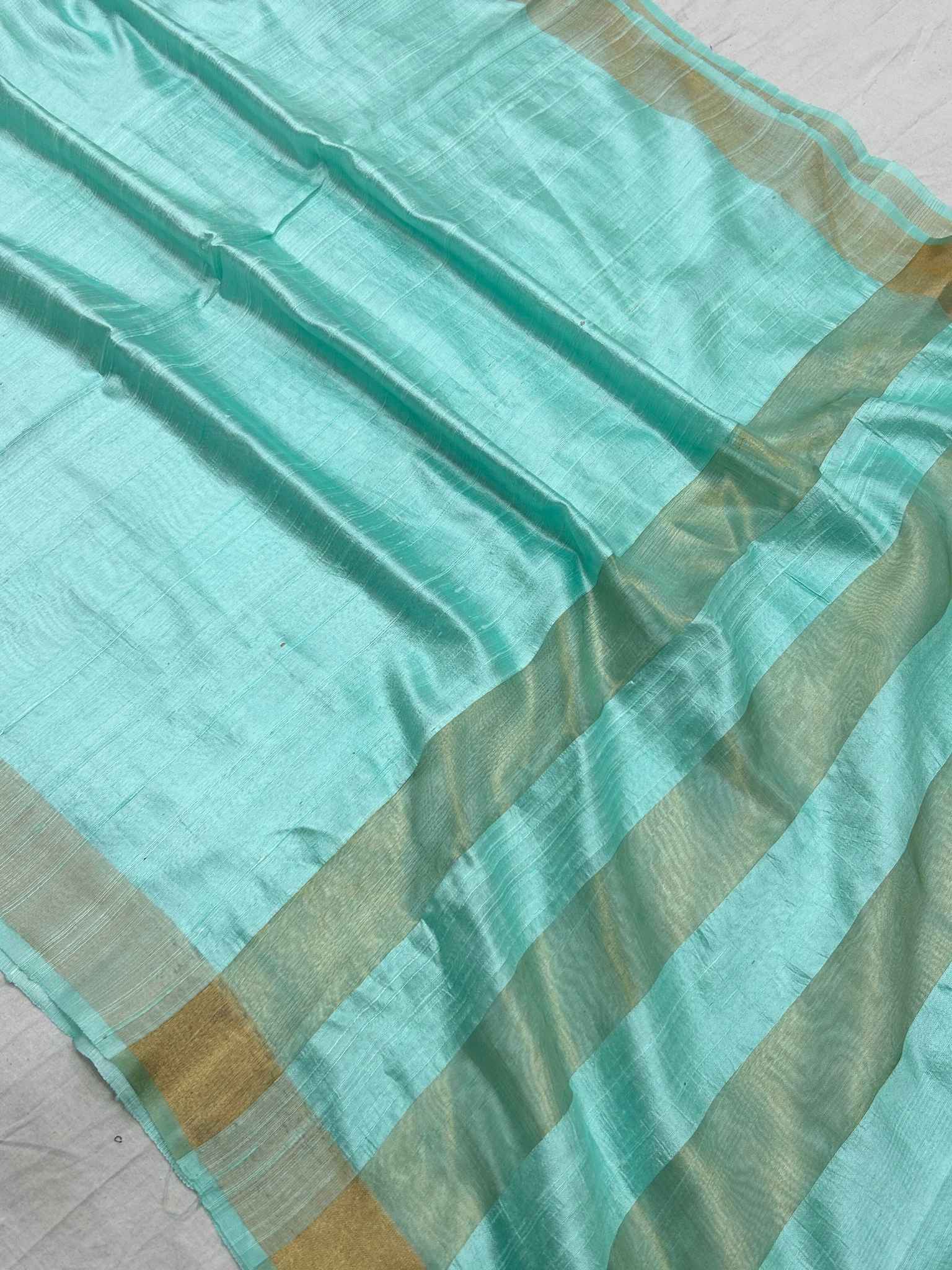 Pure Dupion Silk Banarasi Saree