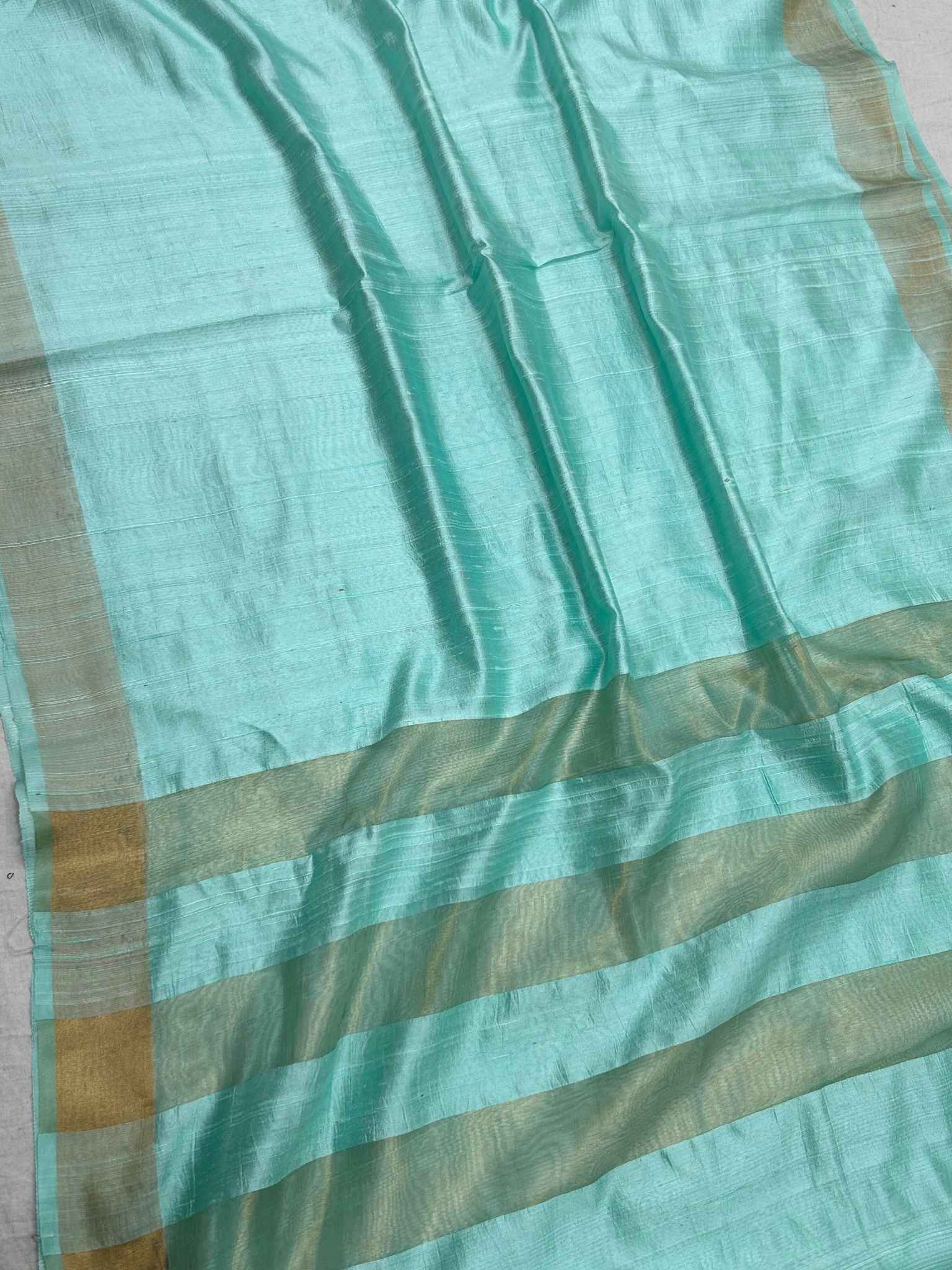 Pure Dupion Silk Banarasi Saree