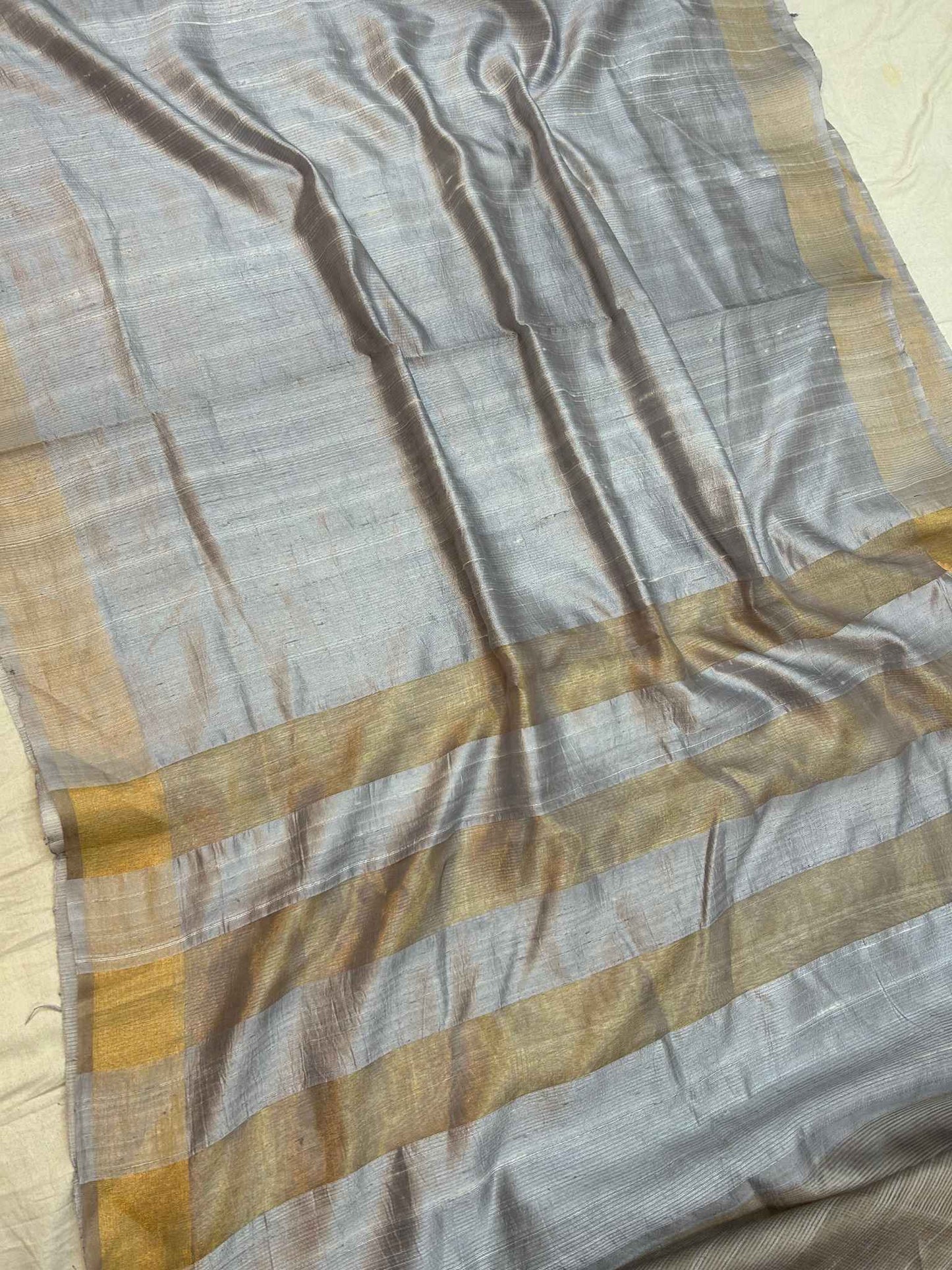 Pure Dupion Silk Banarasi Saree