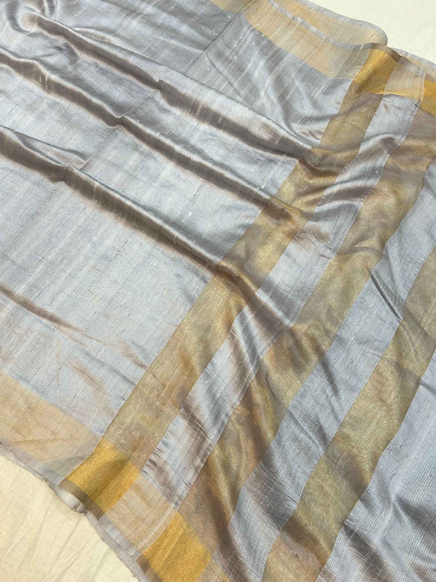 Pure Dupion Silk Banarasi Saree