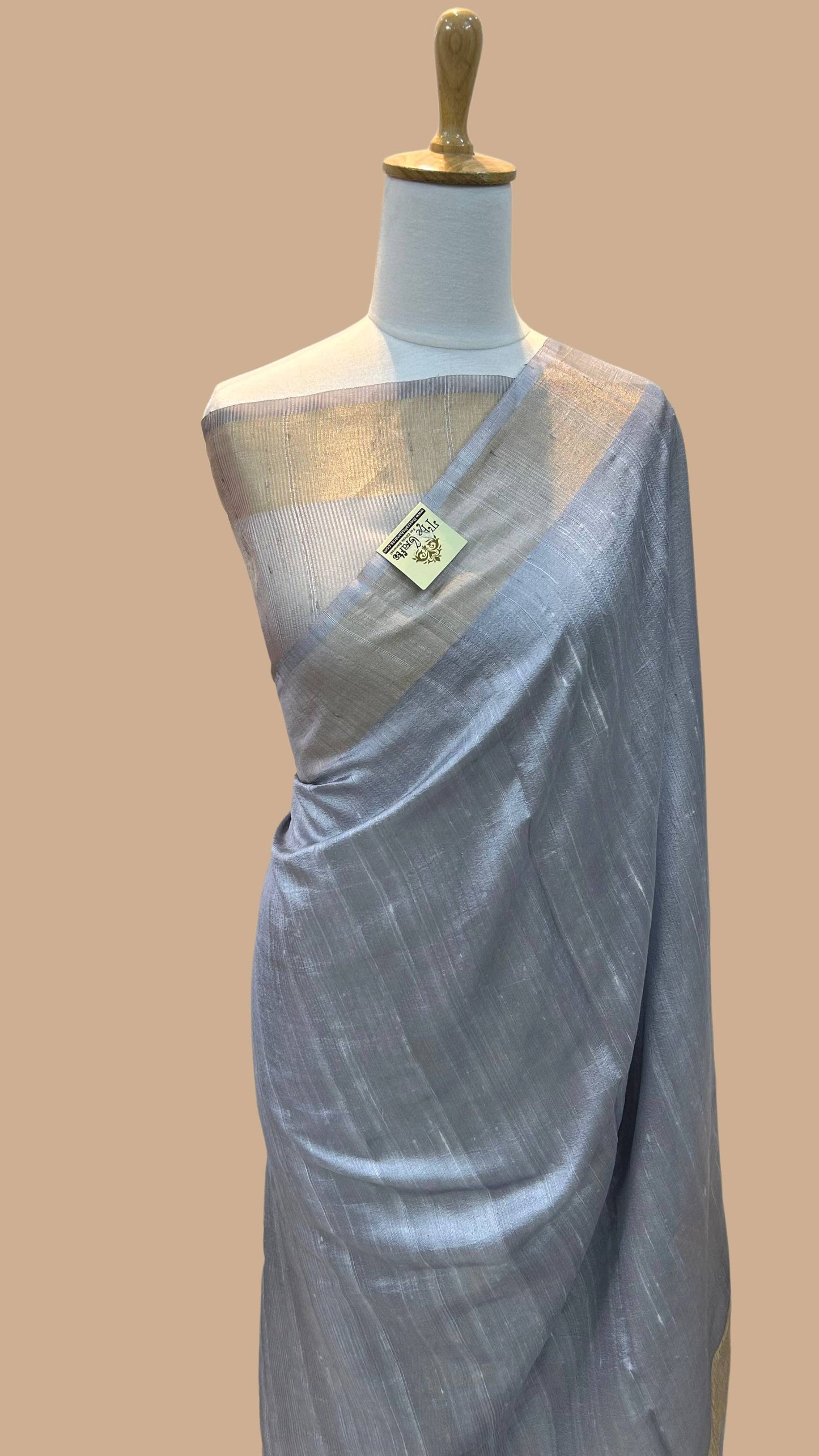 Pure Dupion Silk Banarasi Saree