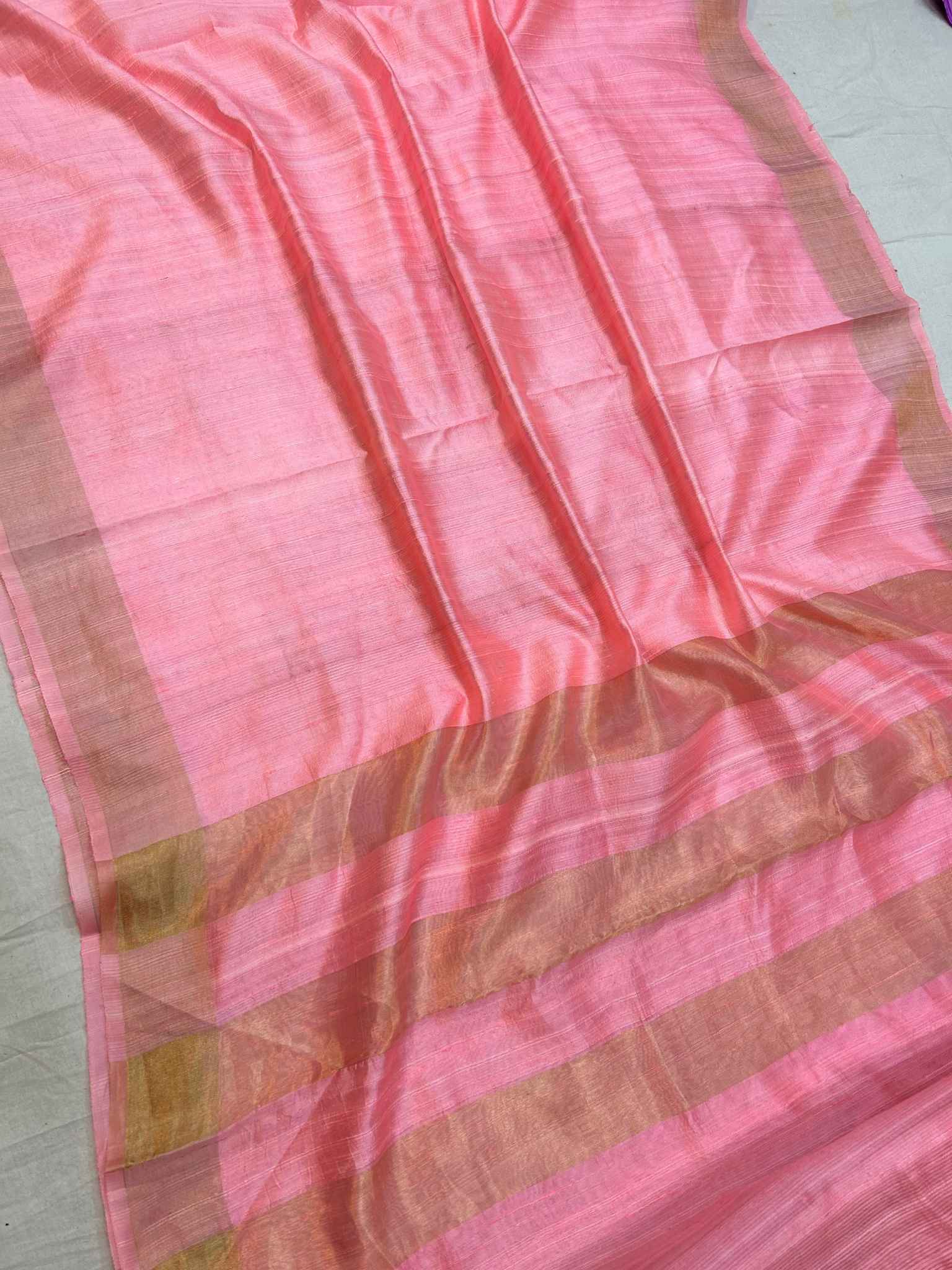 Pure Dupion Silk Banarasi Saree