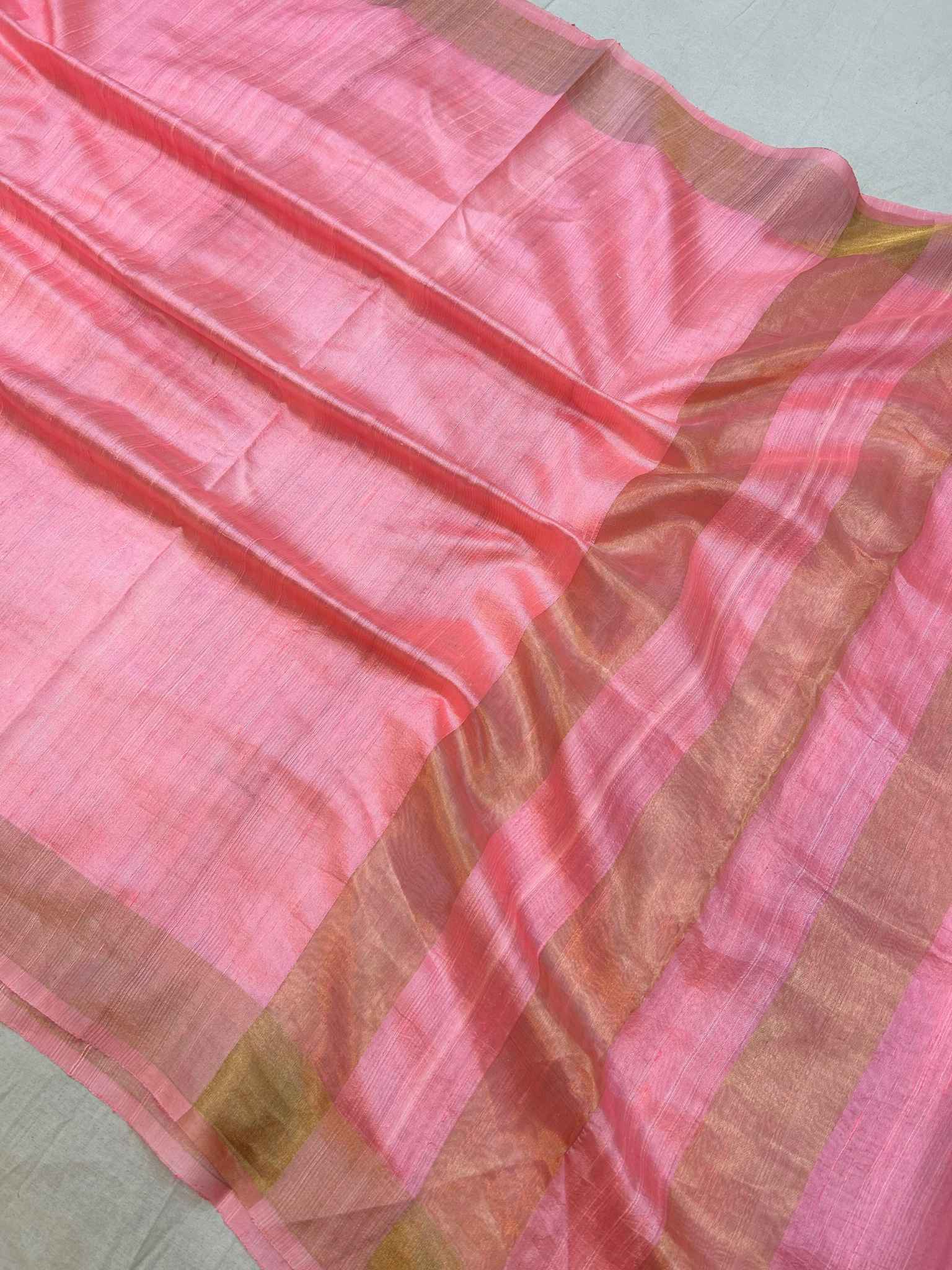 Pure Dupion Silk Banarasi Saree