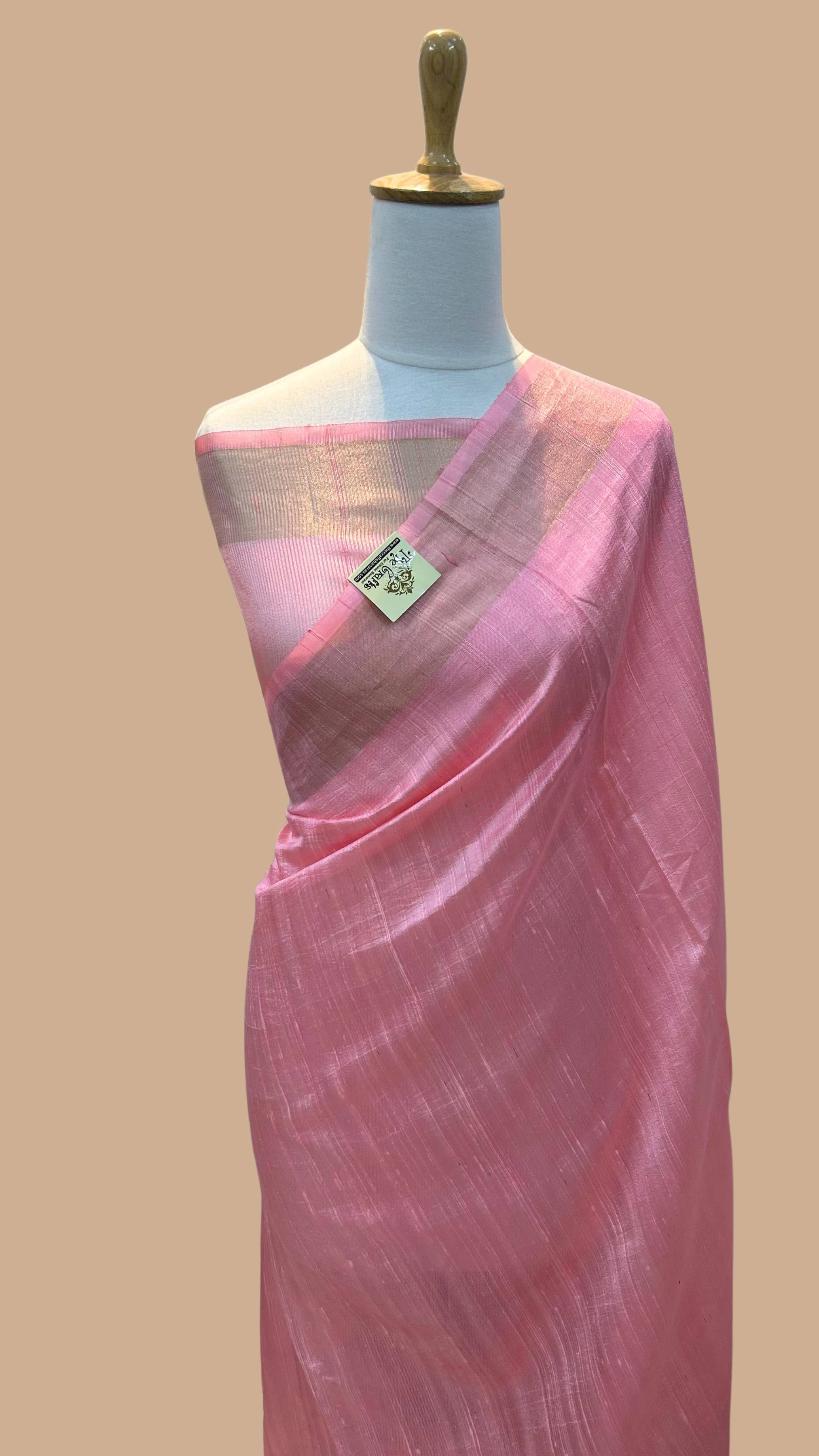 Pure Dupion Silk Banarasi Saree