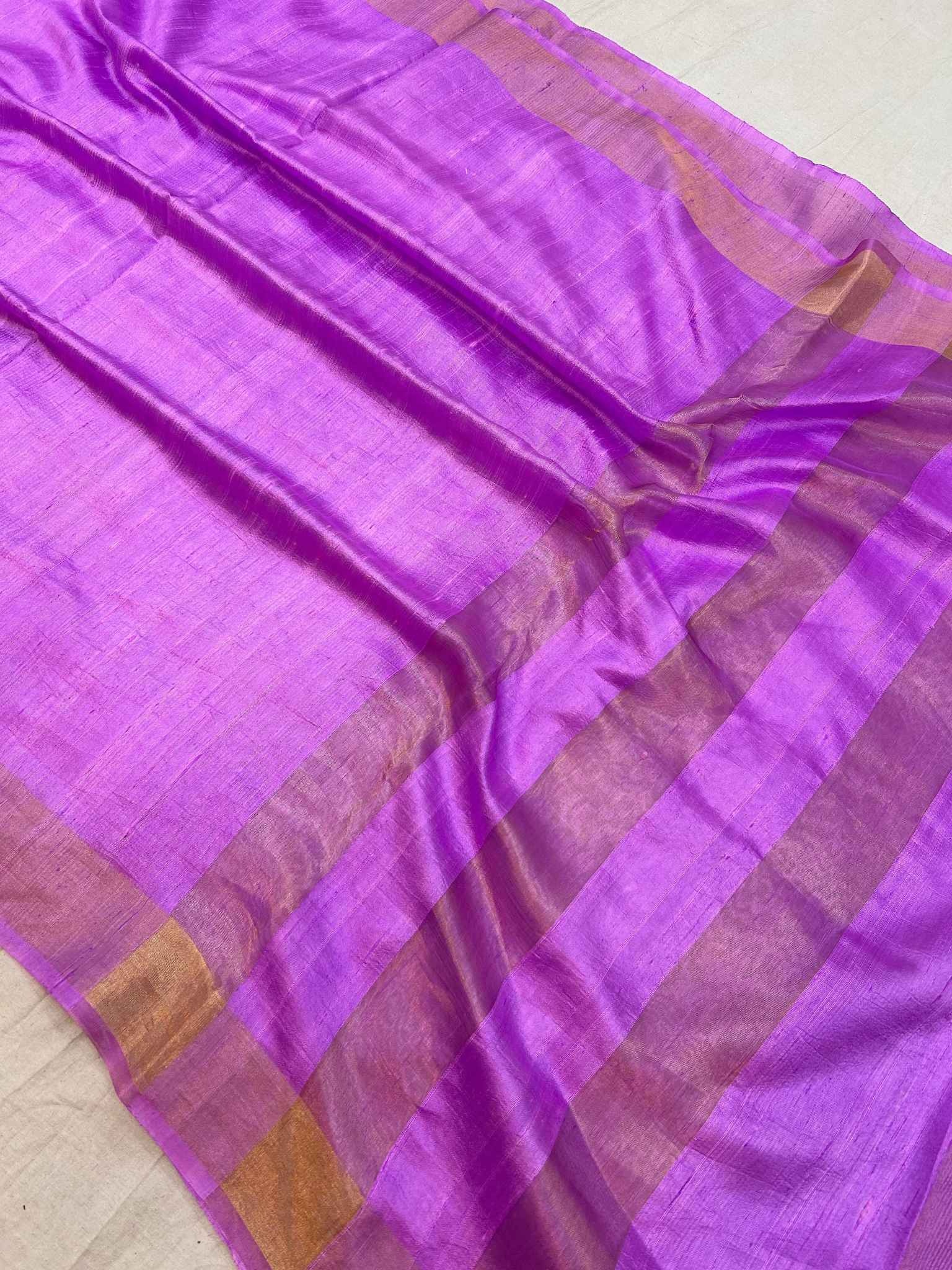 Pure Dupion Silk Banarasi Saree