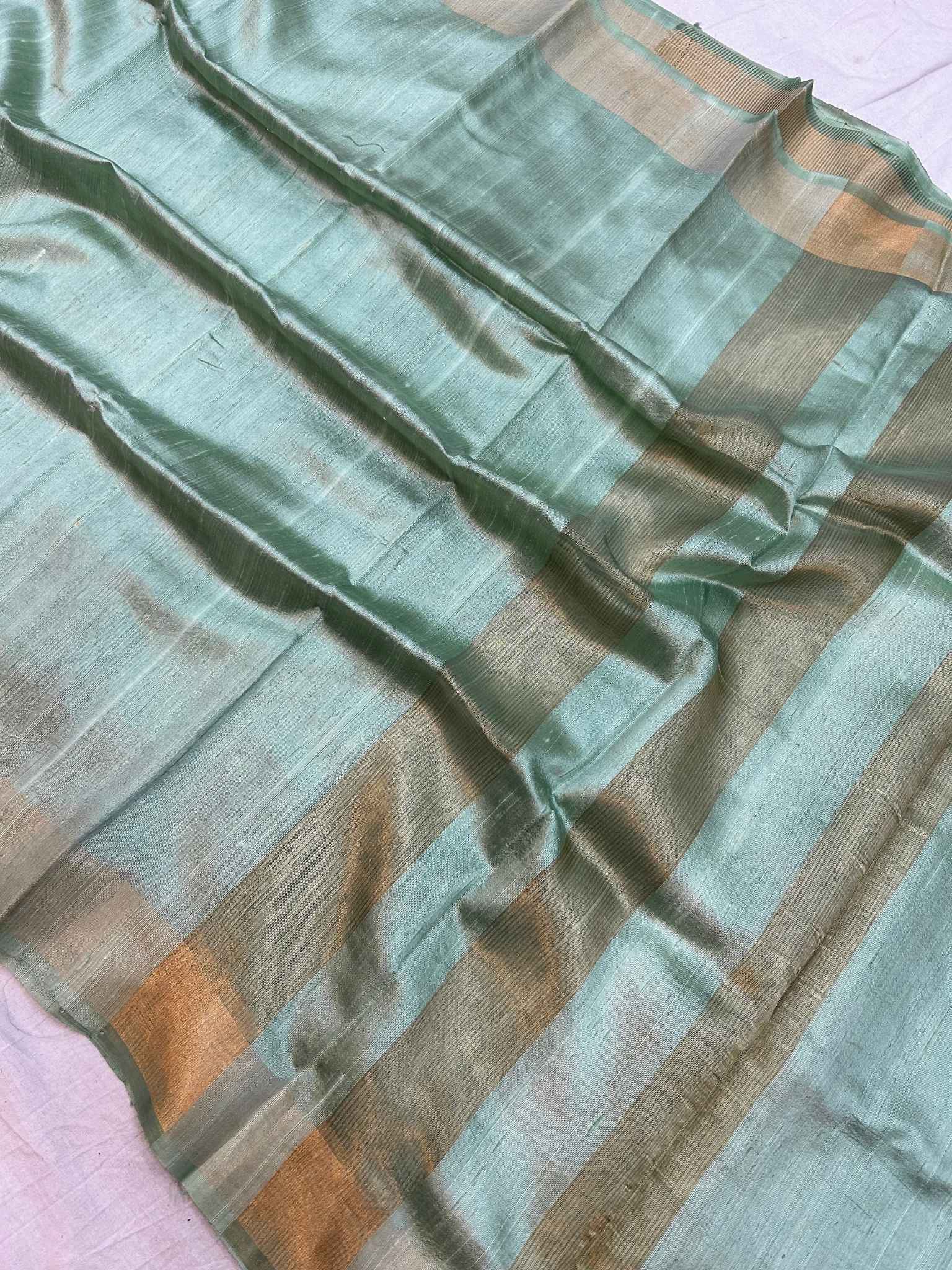 Pure Dupion Silk Banarasi Saree