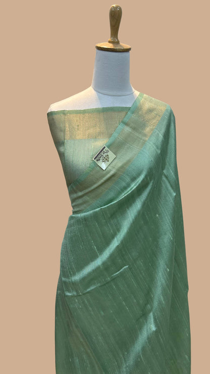 Pure Dupion Silk Banarasi Saree