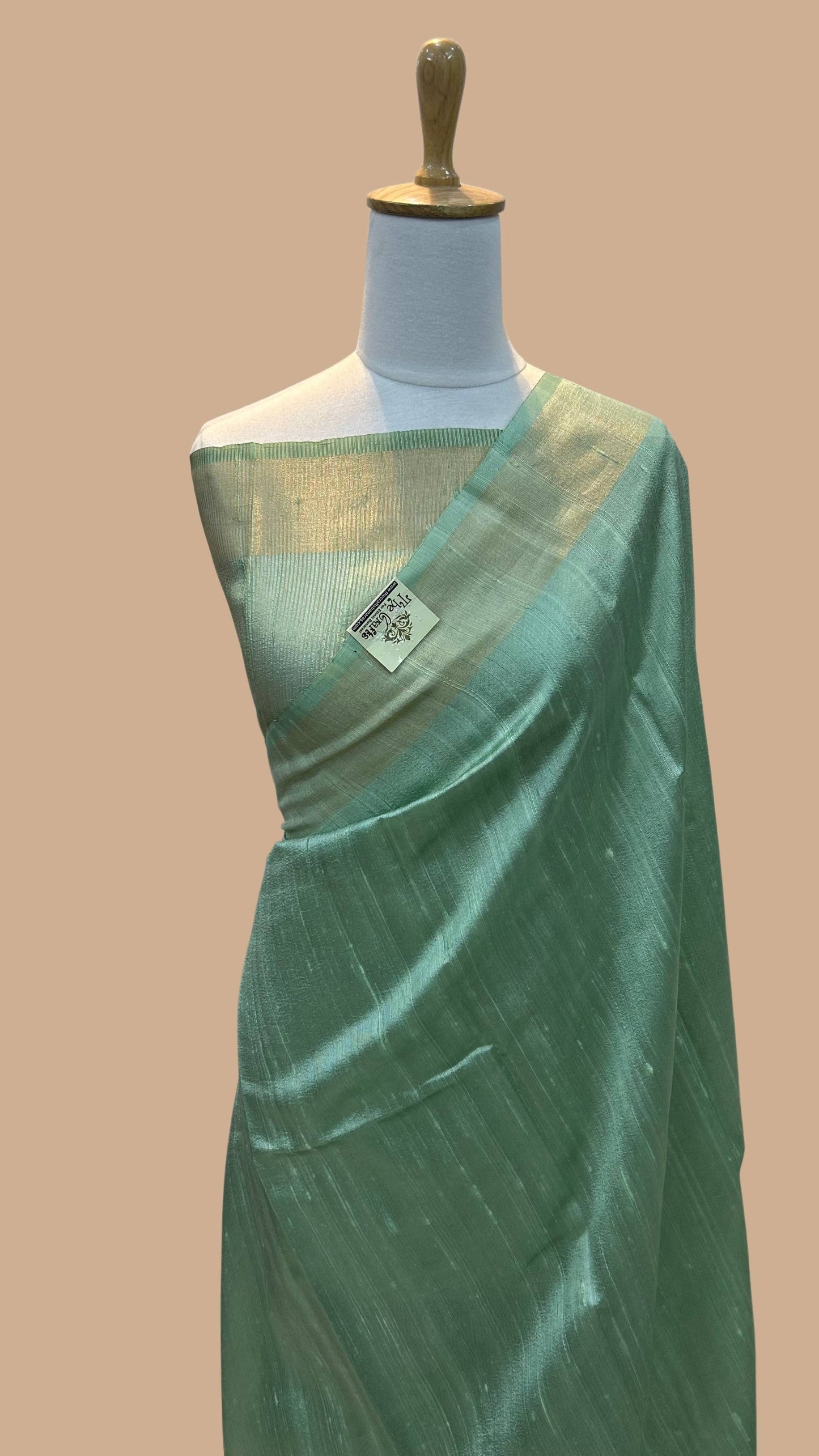 Pure Dupion Silk Banarasi Saree