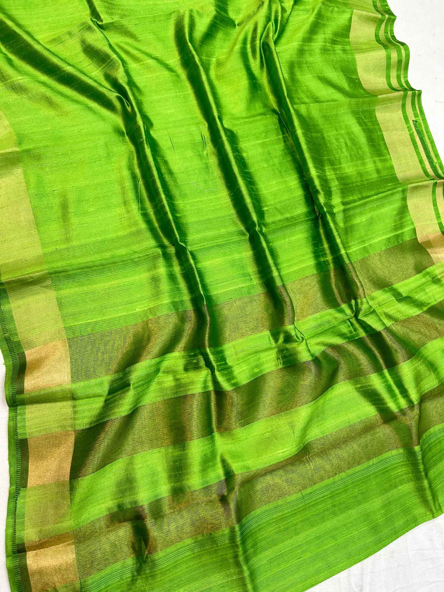 Pure Dupion Silk Banarasi Saree