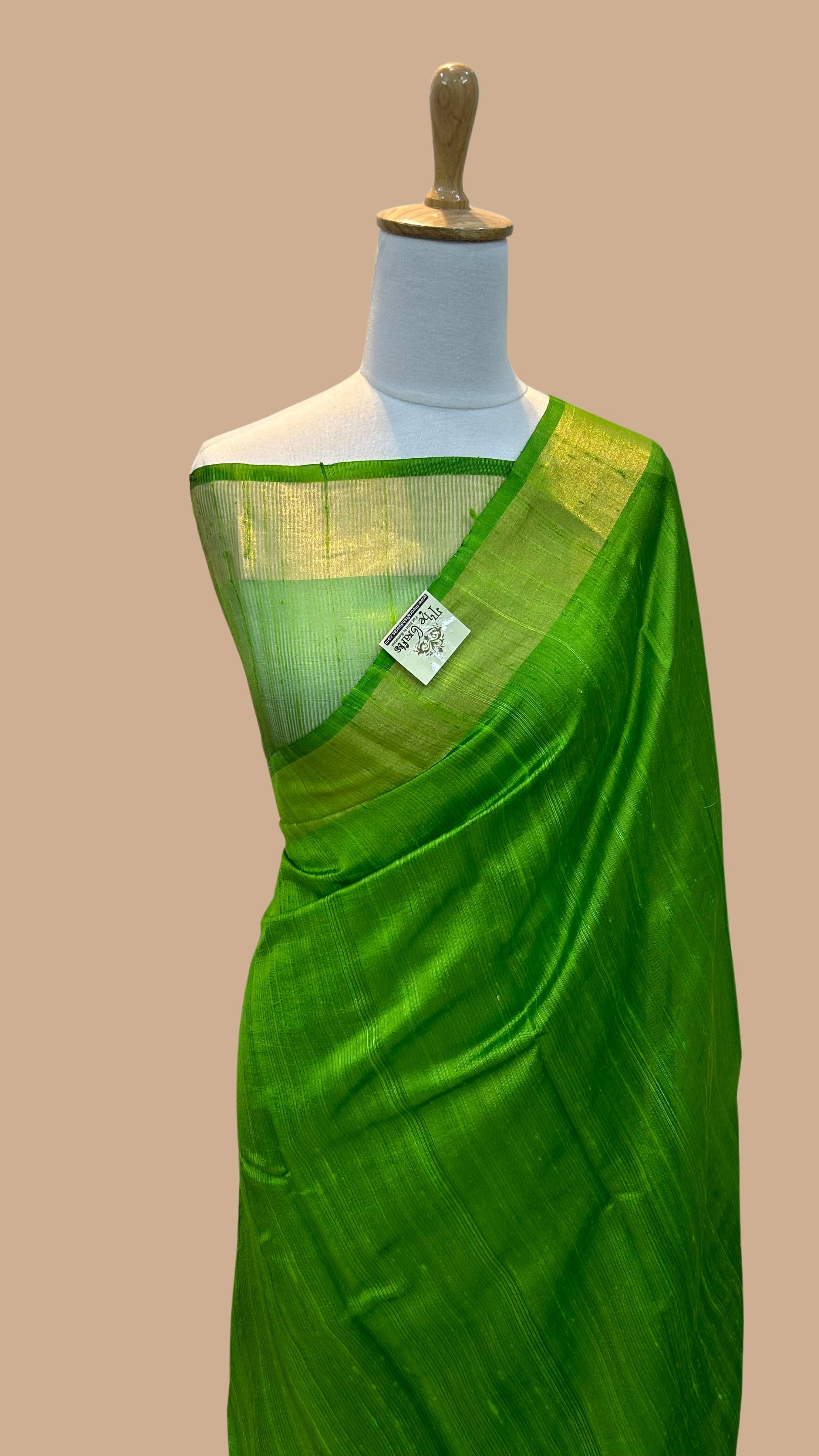 Pure Dupion Silk Banarasi Saree