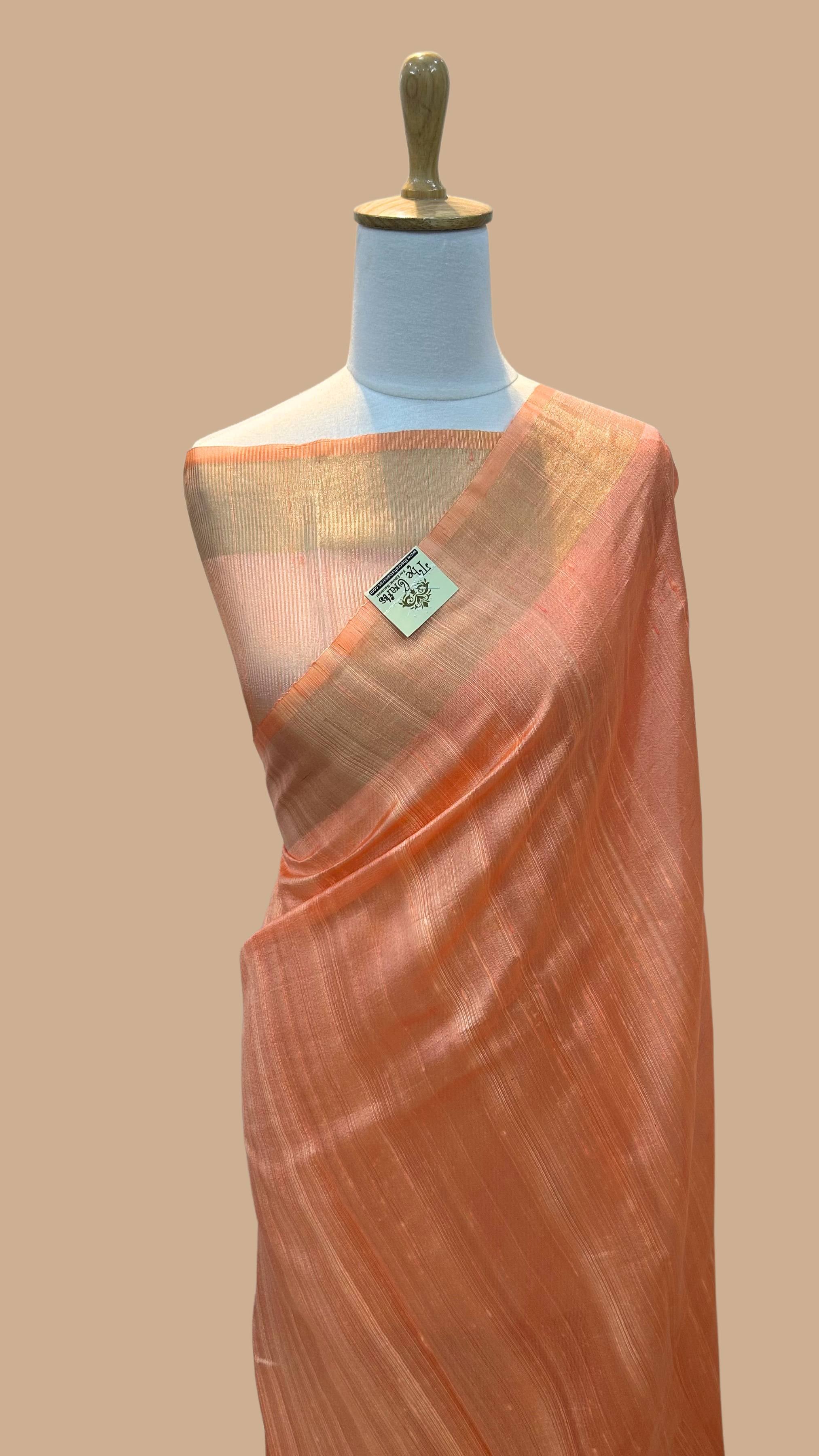 Pure Dupion Silk Banarasi Saree