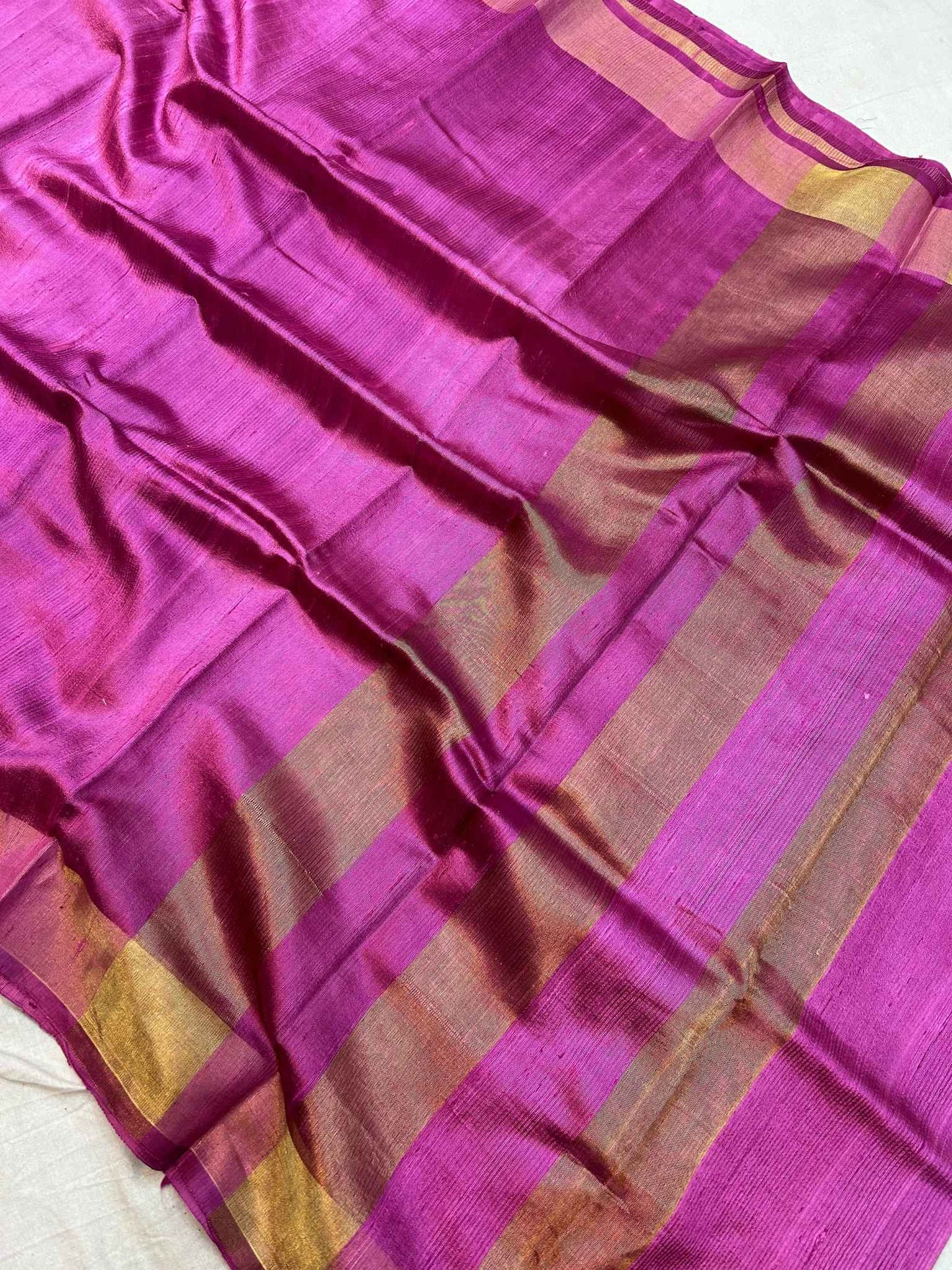 Pure Dupion Silk Banarasi Saree