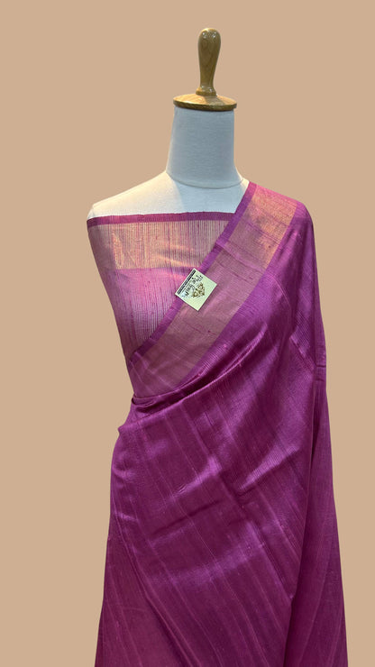 Pure Dupion Silk Banarasi Saree