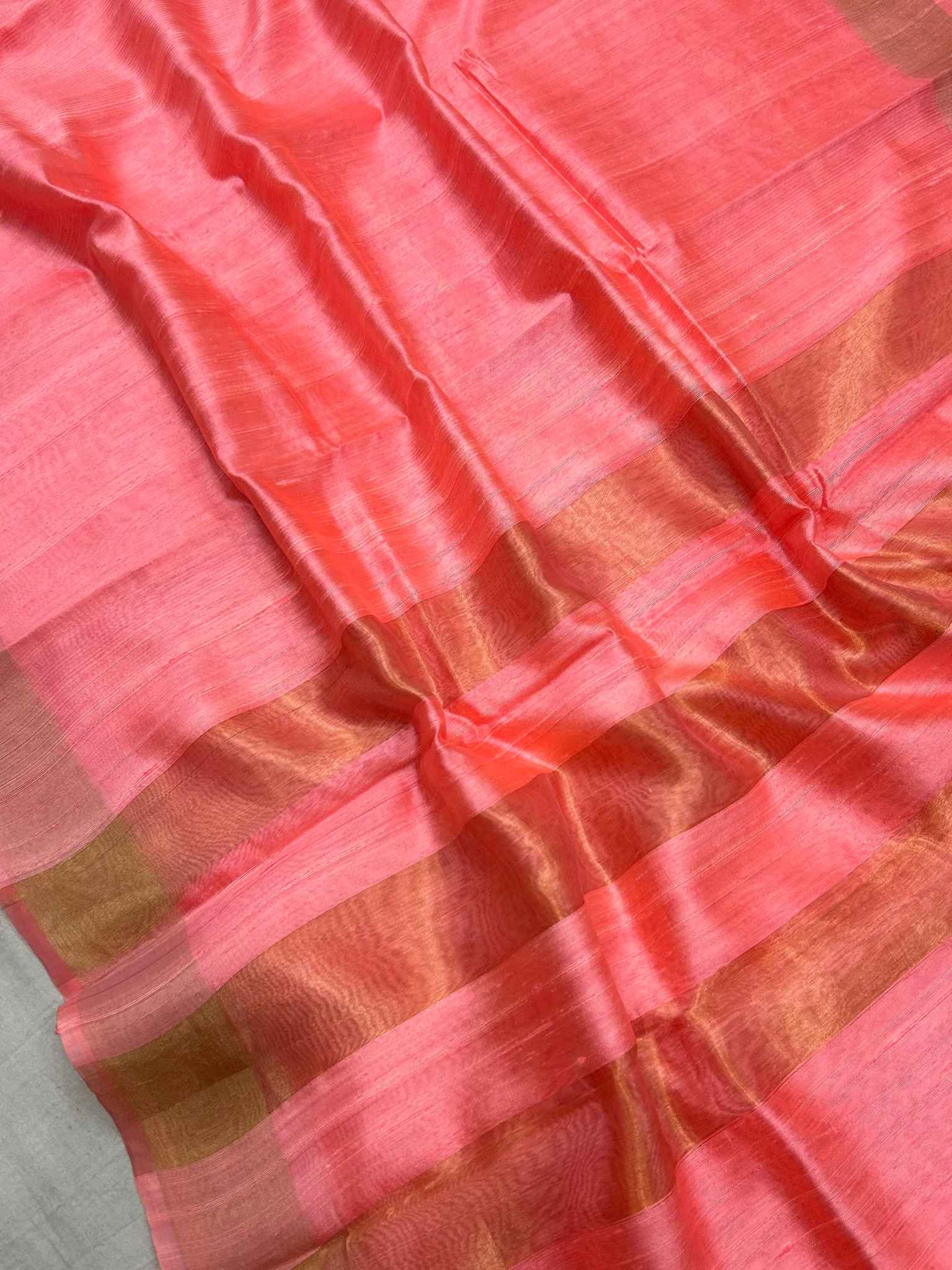 Pure Dupion Silk Banarasi Saree