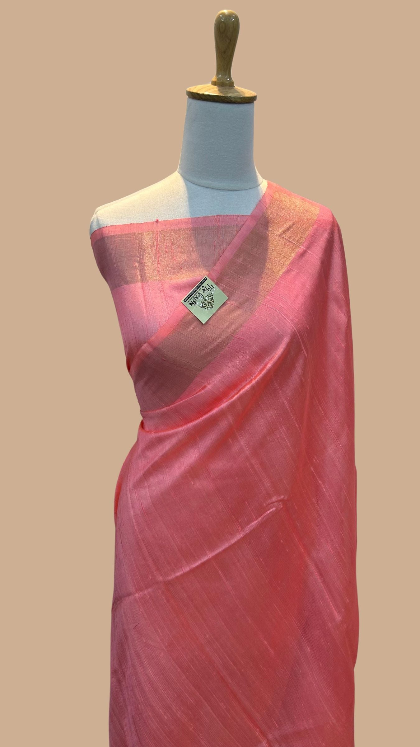 Pure Dupion Silk Banarasi Saree