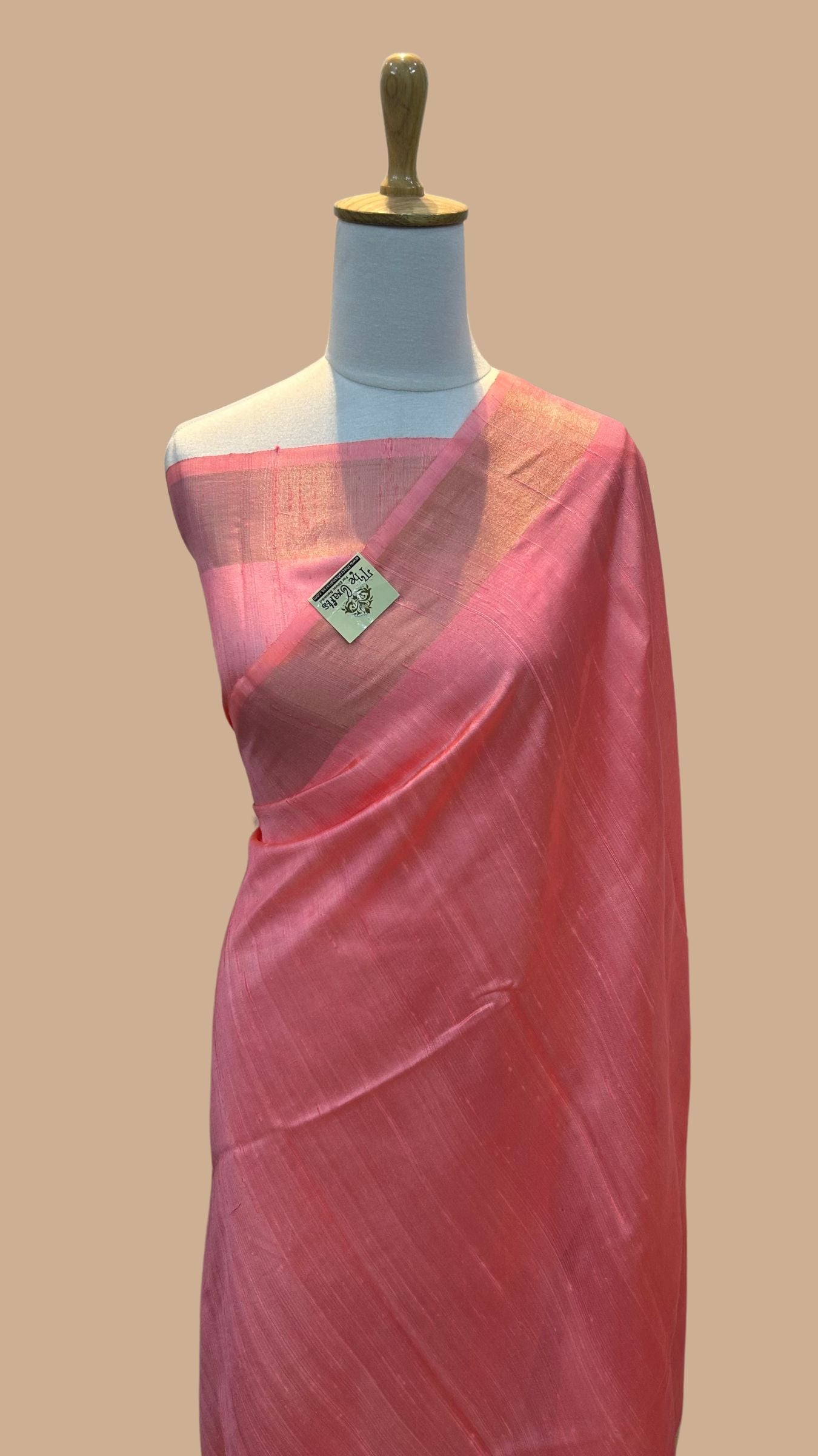 Pure Dupion Silk Banarasi Saree