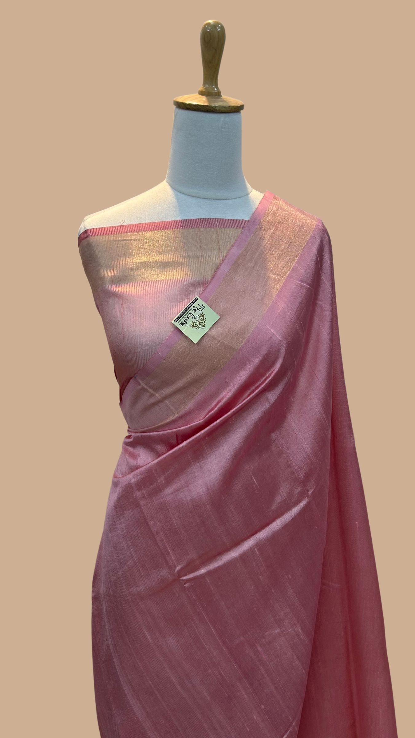 Pure Dupion Silk Banarasi Saree