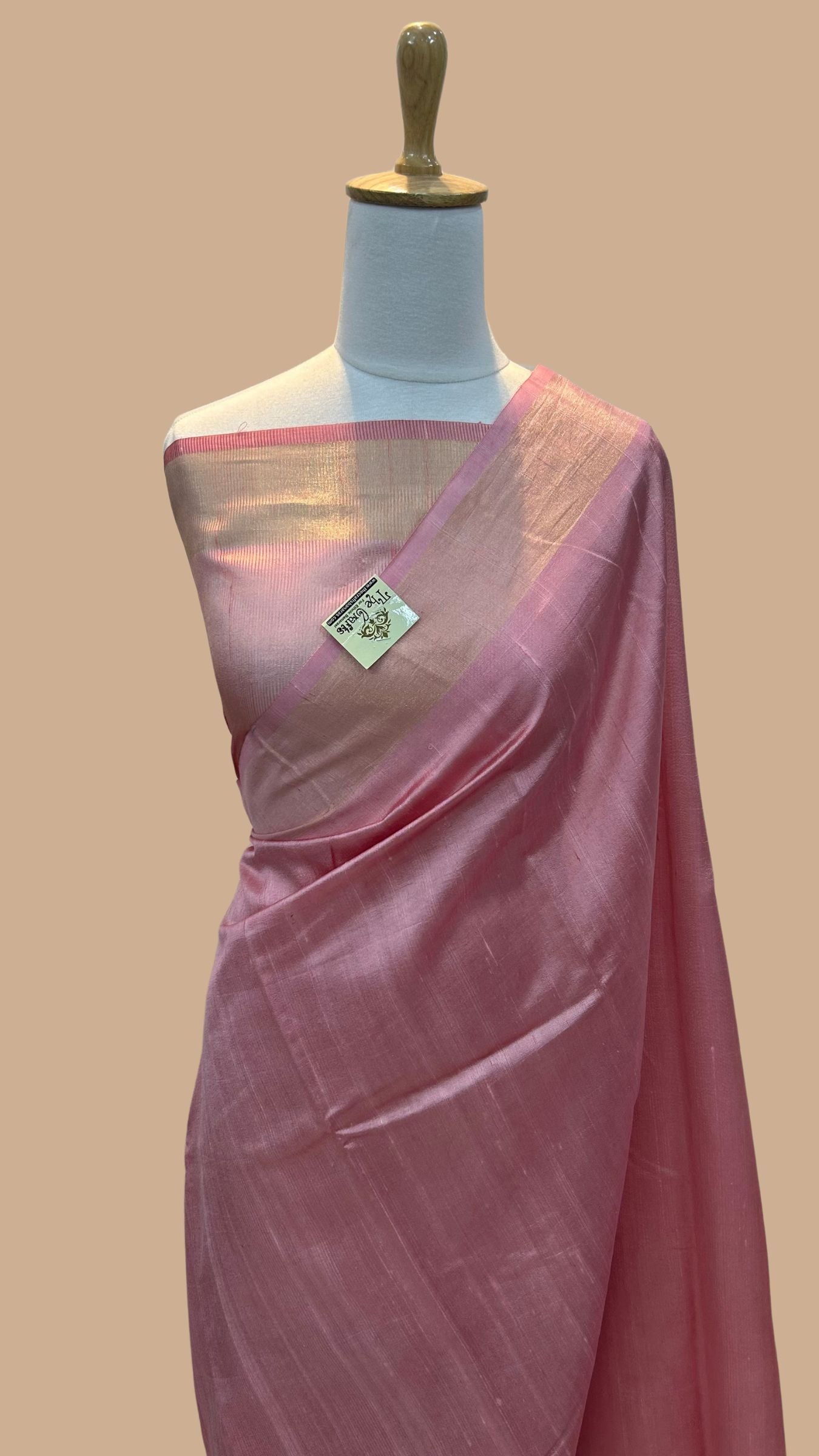 Pure Dupion Silk Banarasi Saree