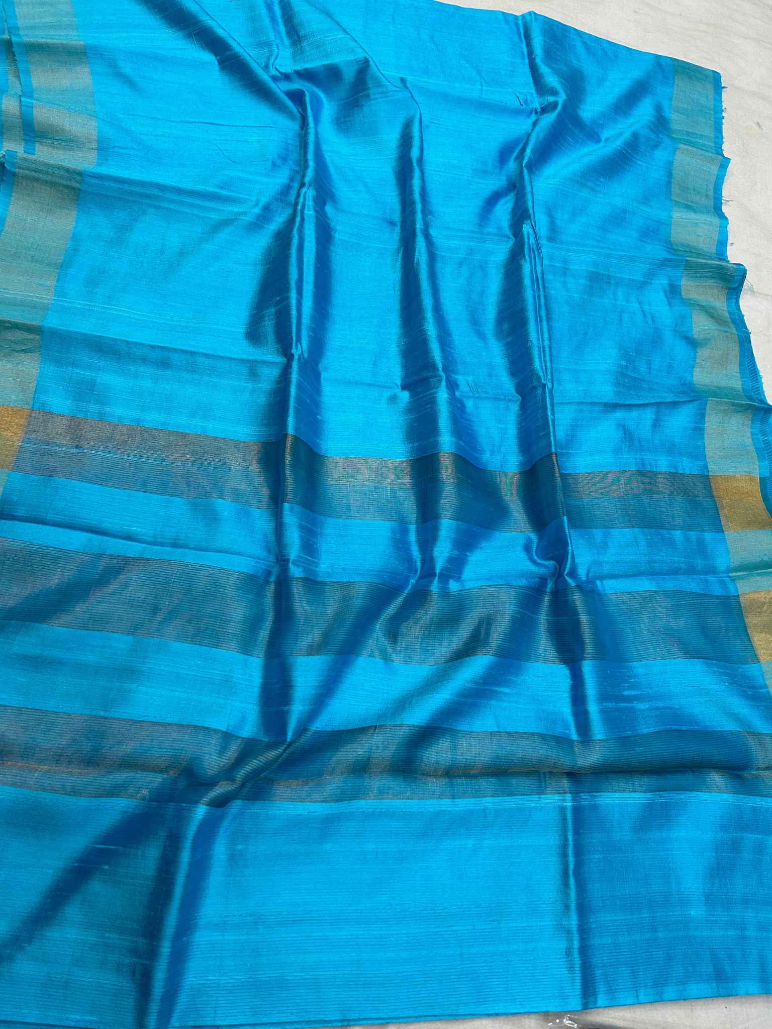 Pure Dupion Silk Banarasi Saree