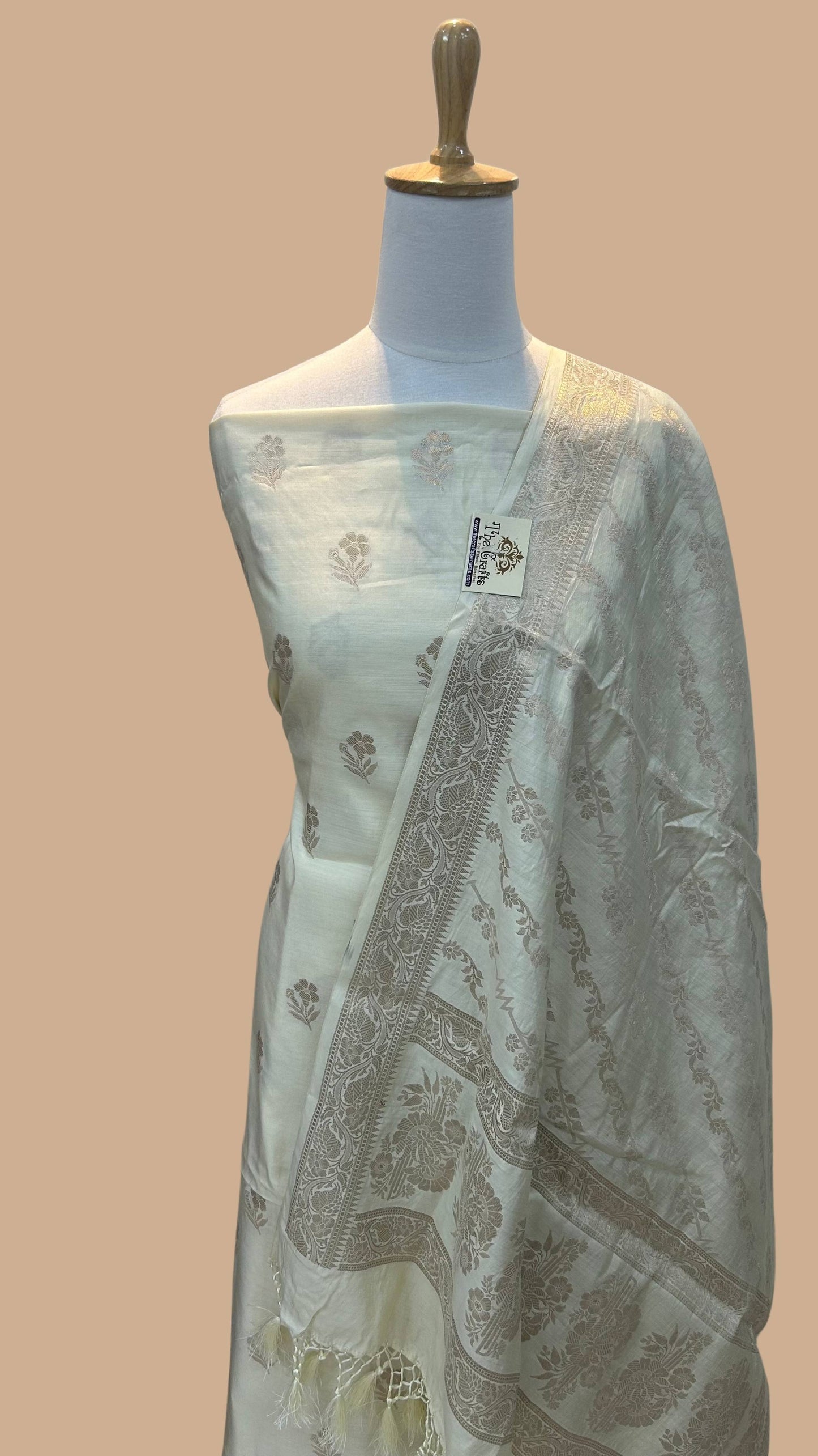 Pure Chiniya Silk Banarasi Dress Material