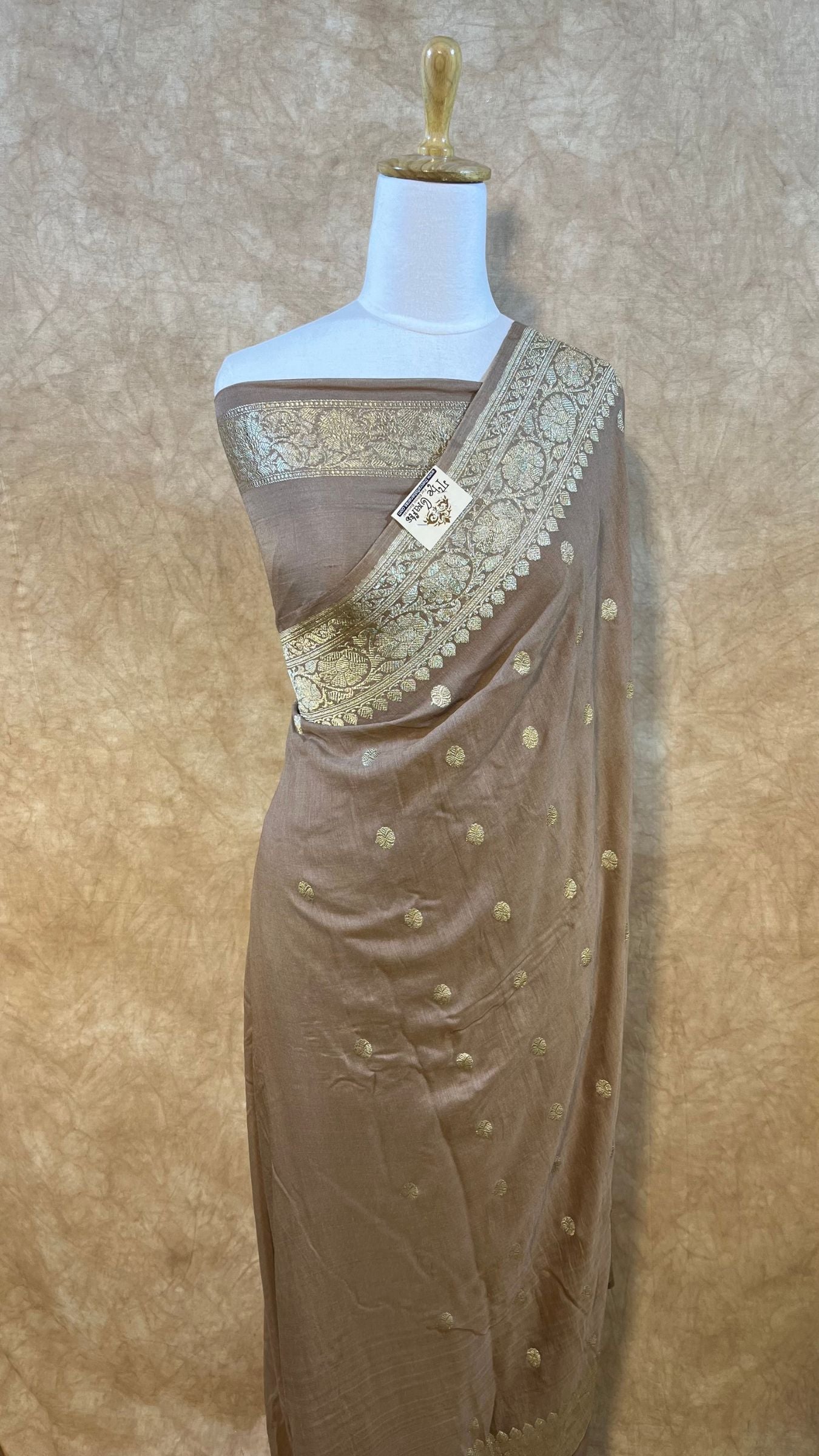 Pure Munga Silk Handloom Banarasi Saree