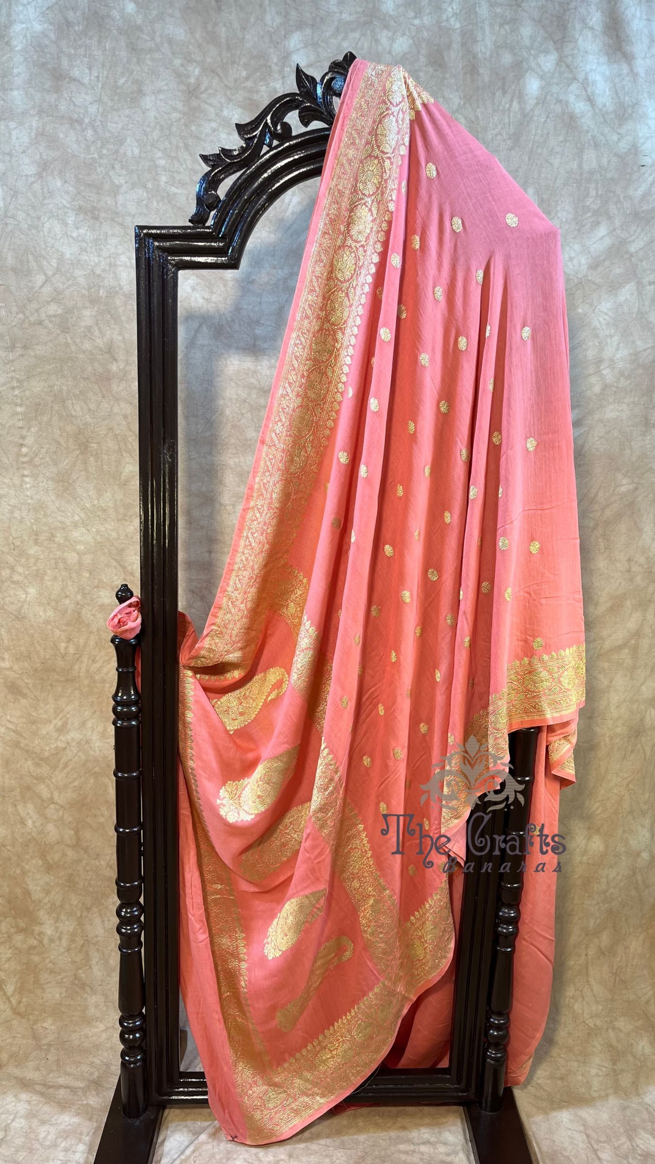 Pure Munga Silk Handloom Banarasi Saree