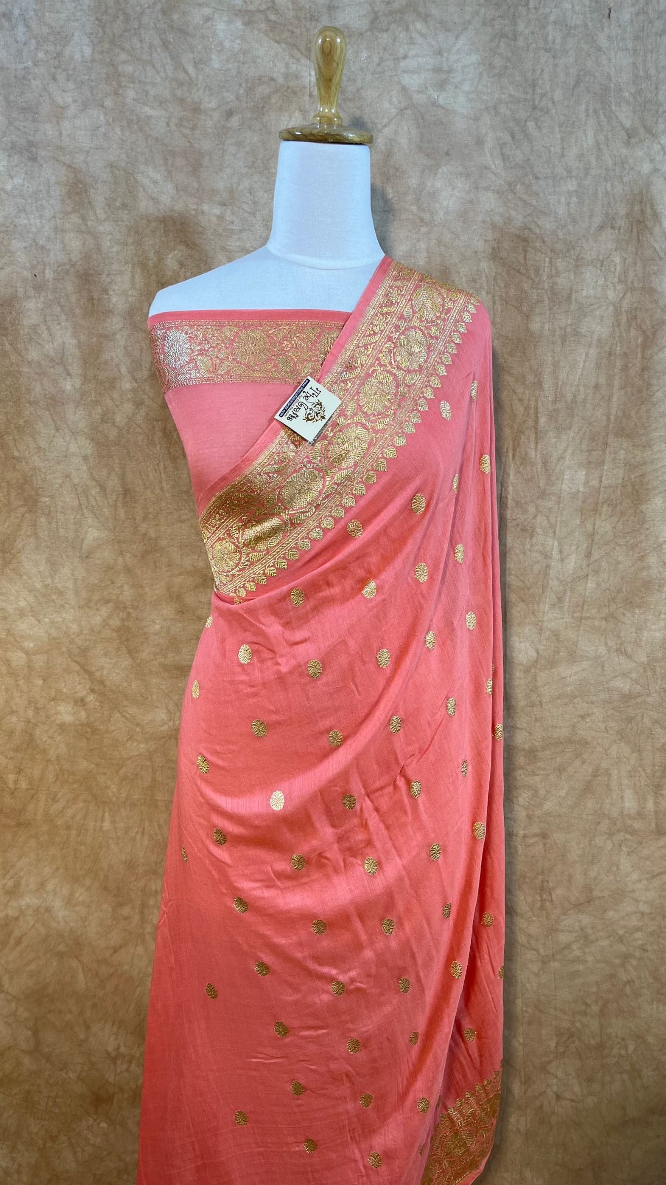 Pure Munga Silk Handloom Banarasi Saree