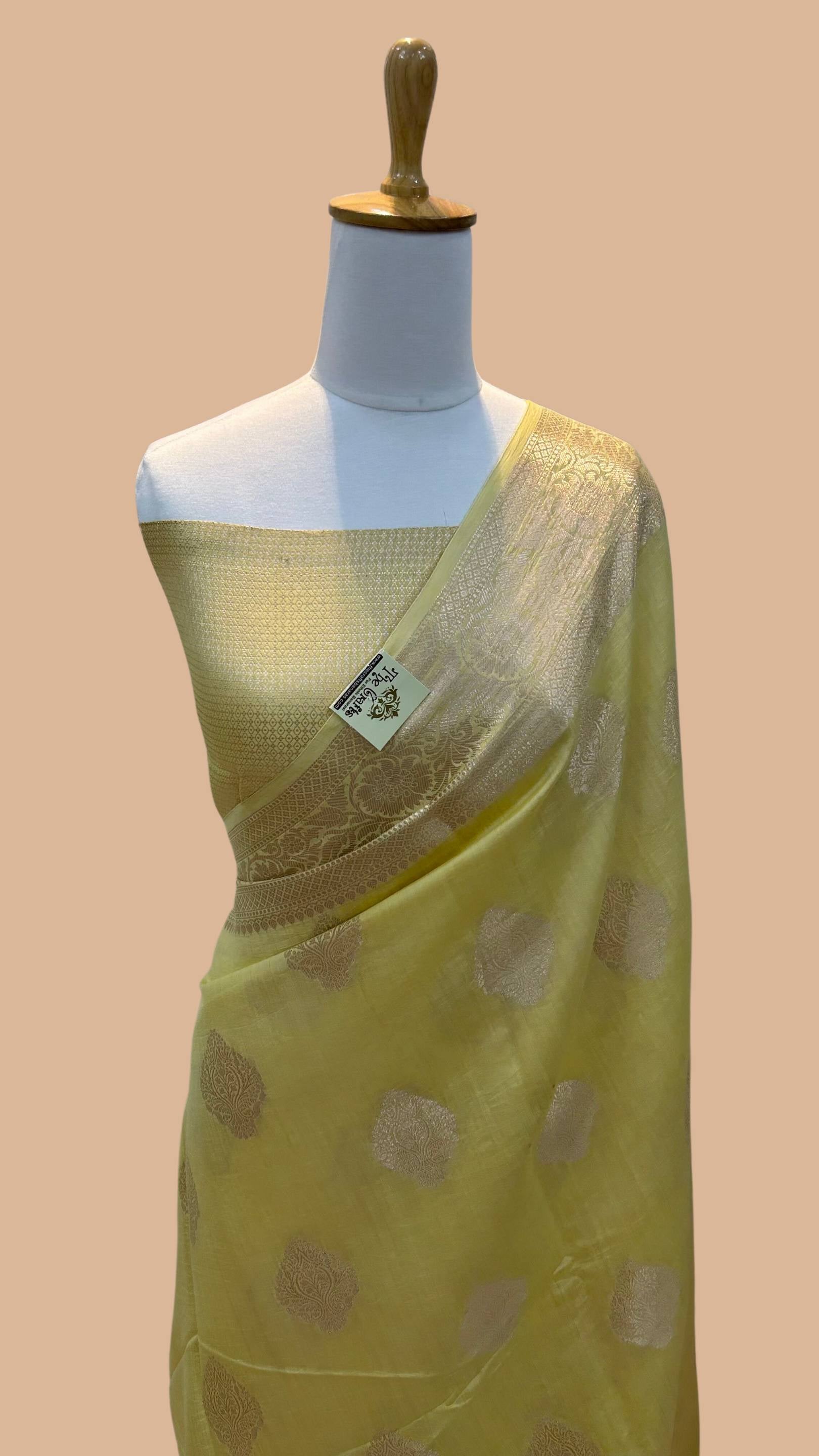 Pure Chiniya Silk Banarasi Saree