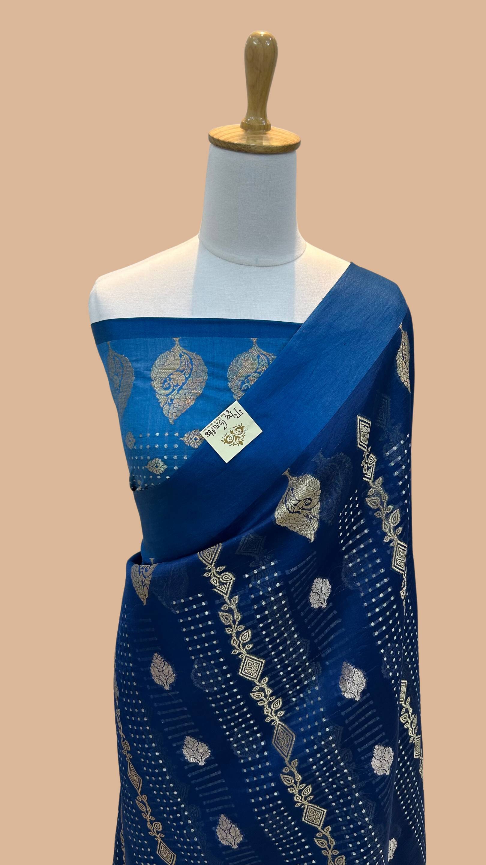 Pure Kora Silk Handloom Banarasi Saree