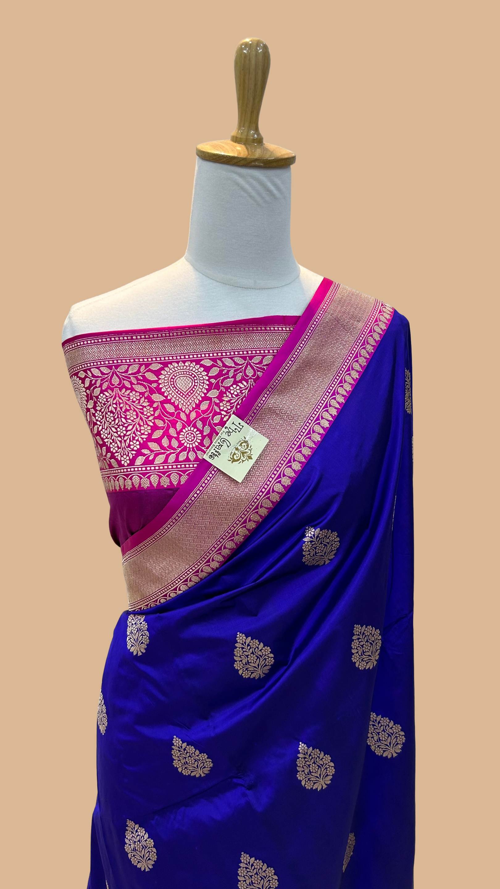 Pure Katan Banarasi Silk Saree, Jangla Banarasi Handloom Saree | Ships From  CaliforniaI Taana Baana Weaves