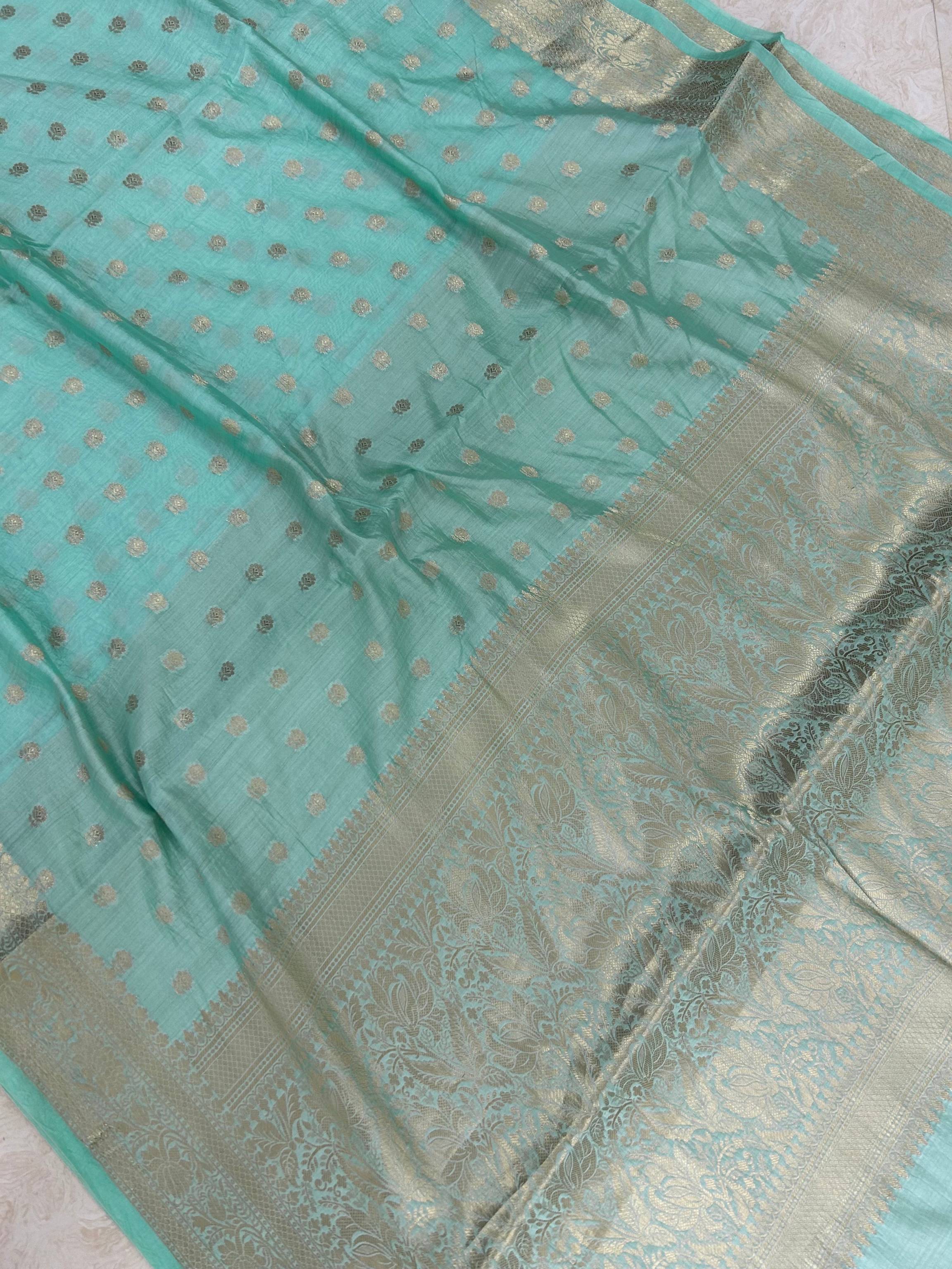 Pure Chiniya Silk Banarasi Saree