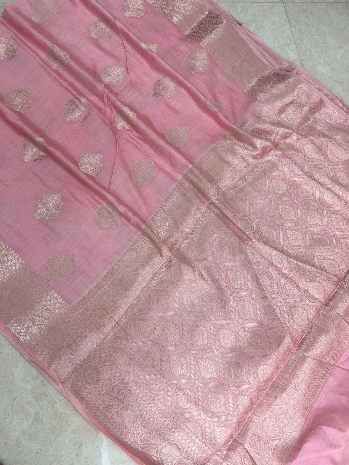 Pure Chiniya Silk Banarasi Saree