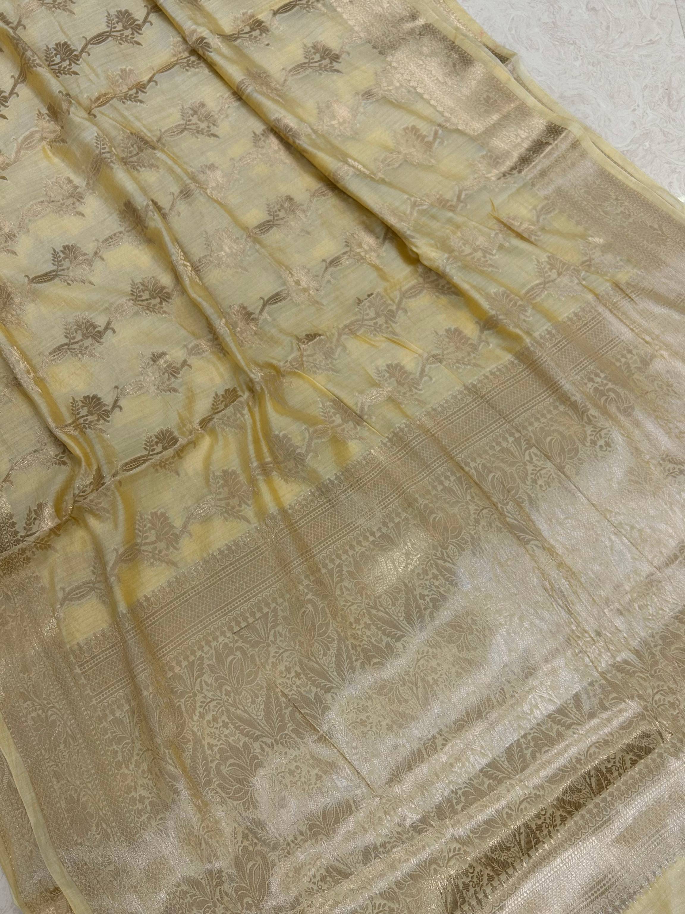 Pure Chiniya Silk Banarasi Saree