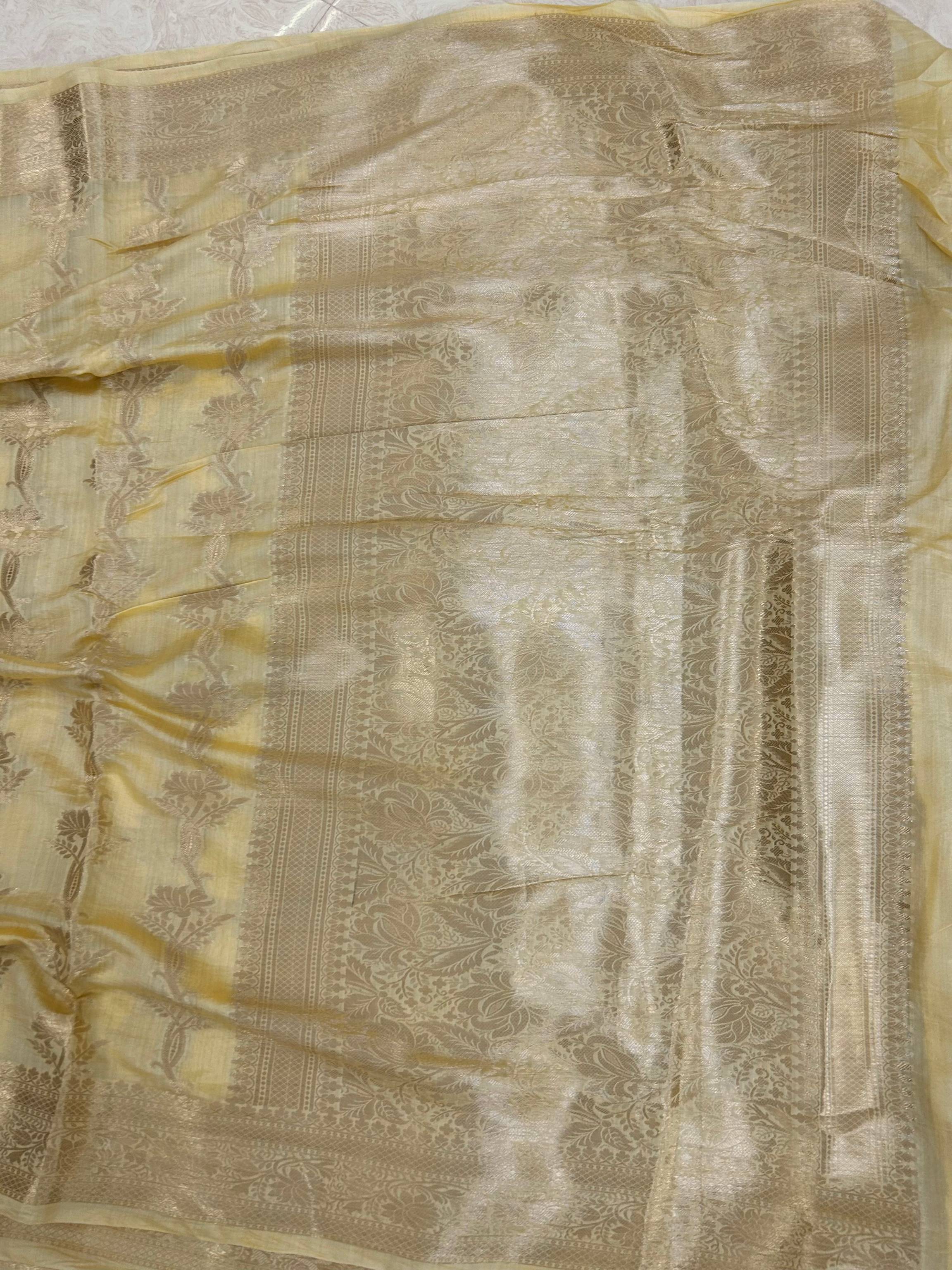 Pure Chiniya Silk Banarasi Saree