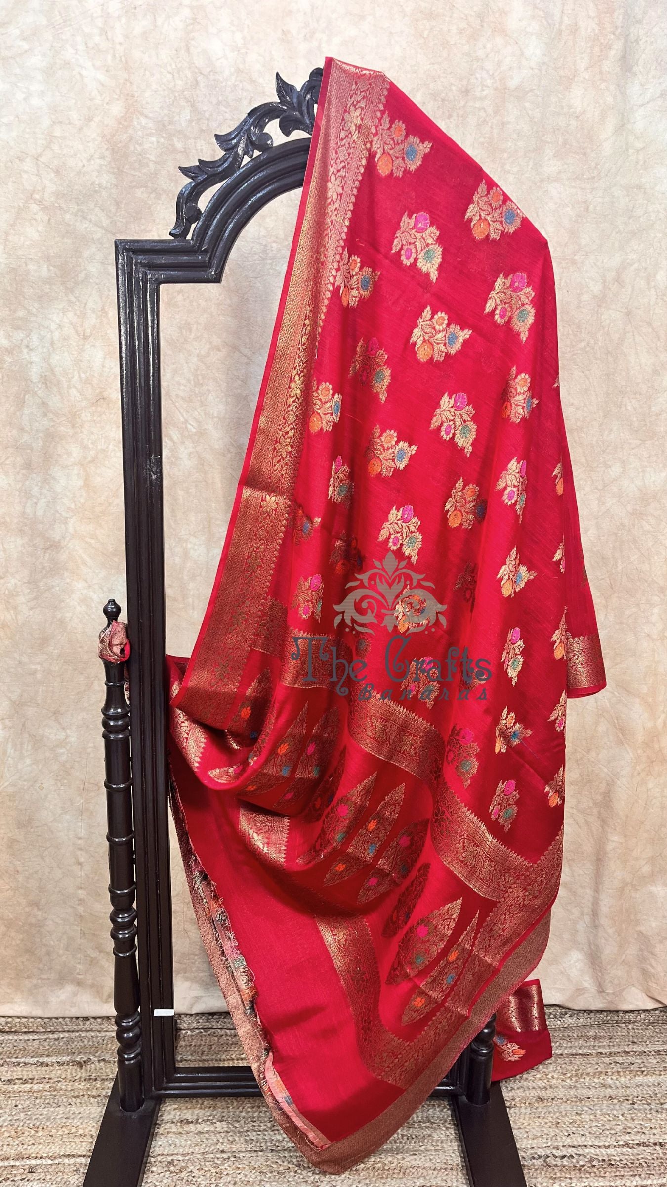 Pure Munga Silk Banarasi Saree