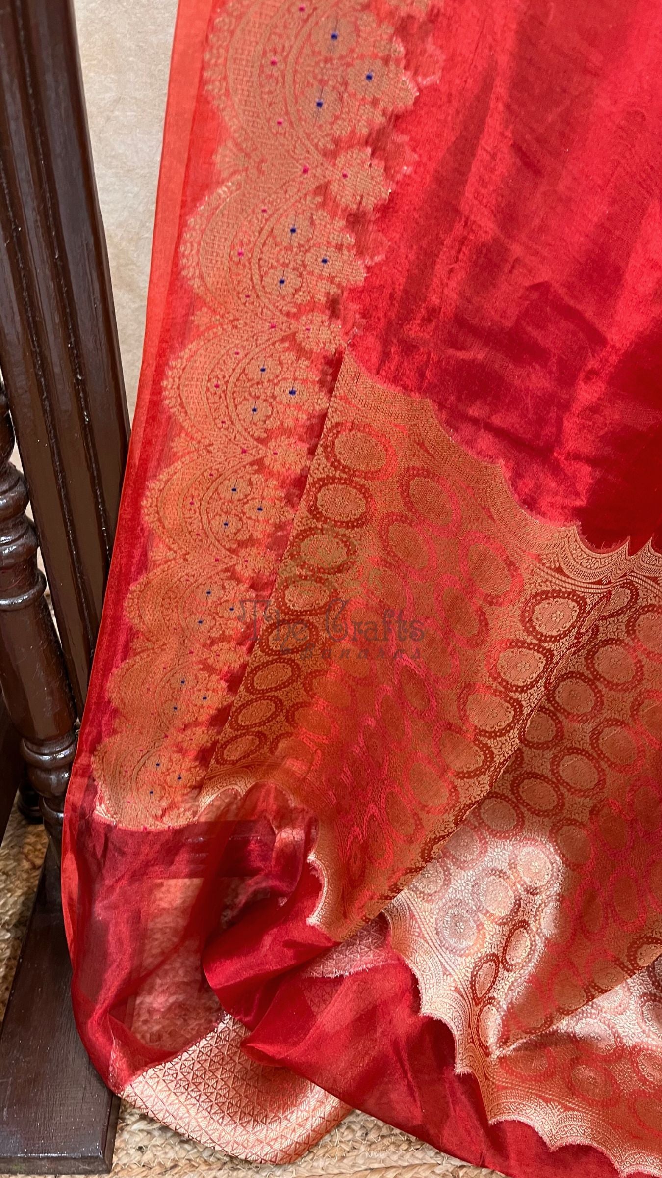 Pure Kora Tissue Silk Banarasi Saree